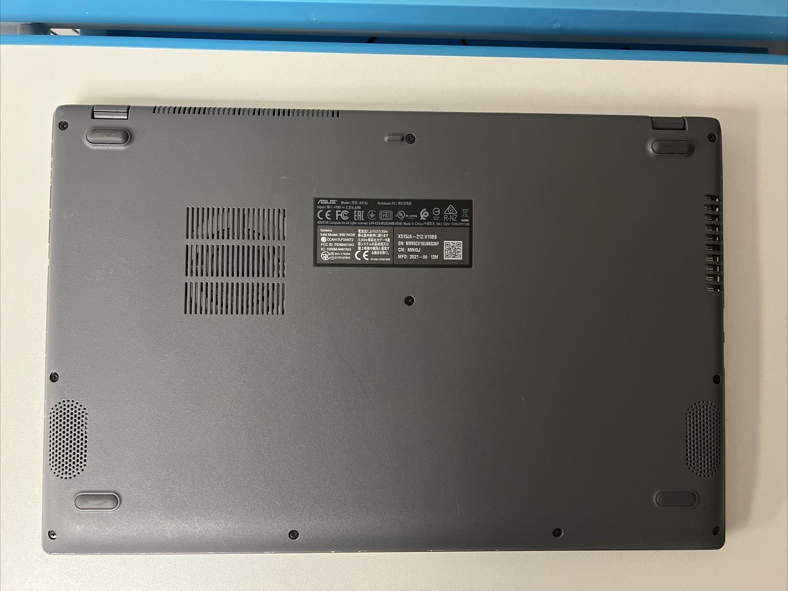 ASUS VivoBook X515 15.6″ 256GB SSD, Intel Core i3 10th Gen., 1.20 GHz 8 GB RAM