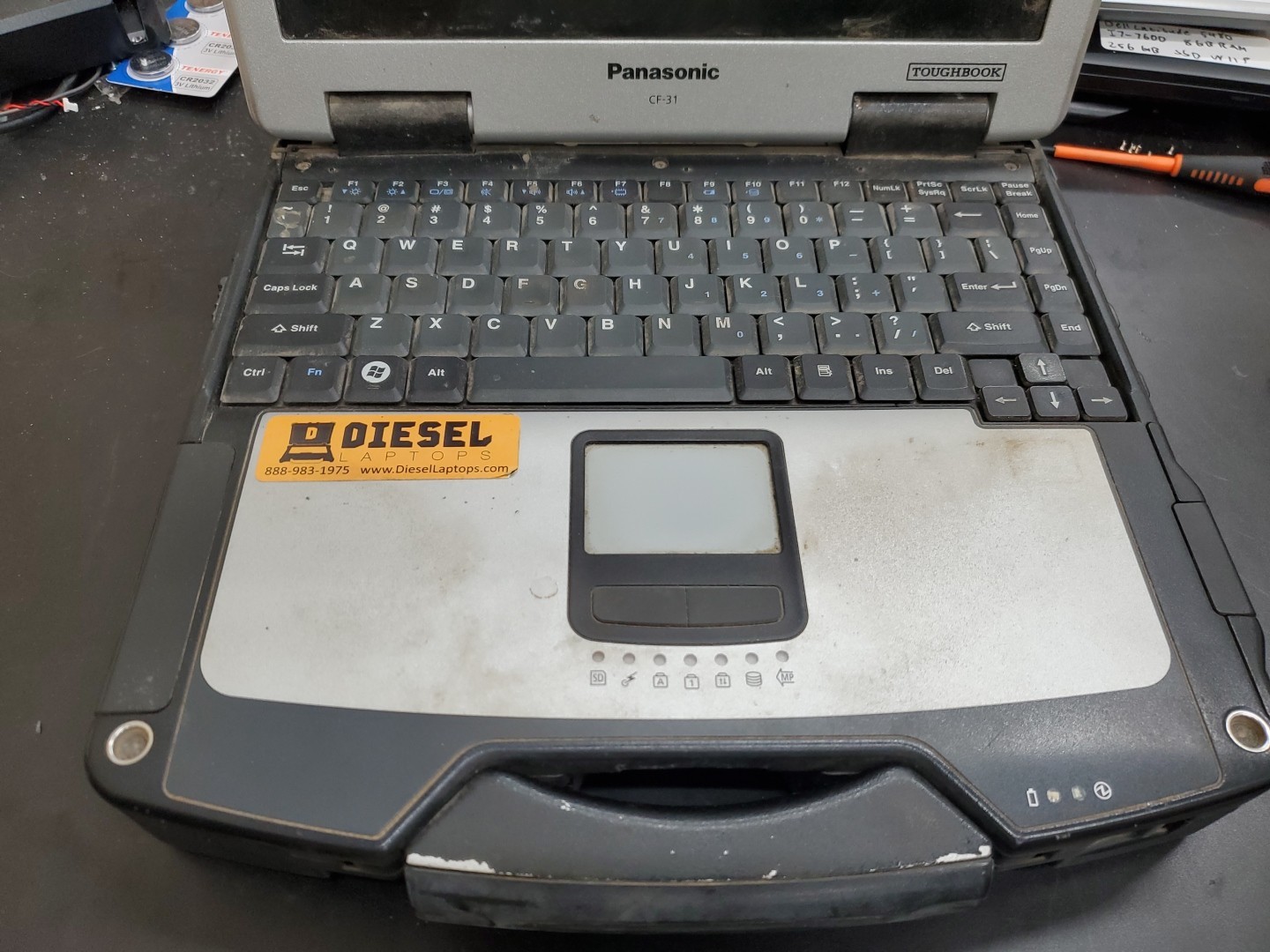 Panasonic Toughbook CF-31 MK-1 i5 520M @ 2.40GHz 8GB 25680HRS Diesel