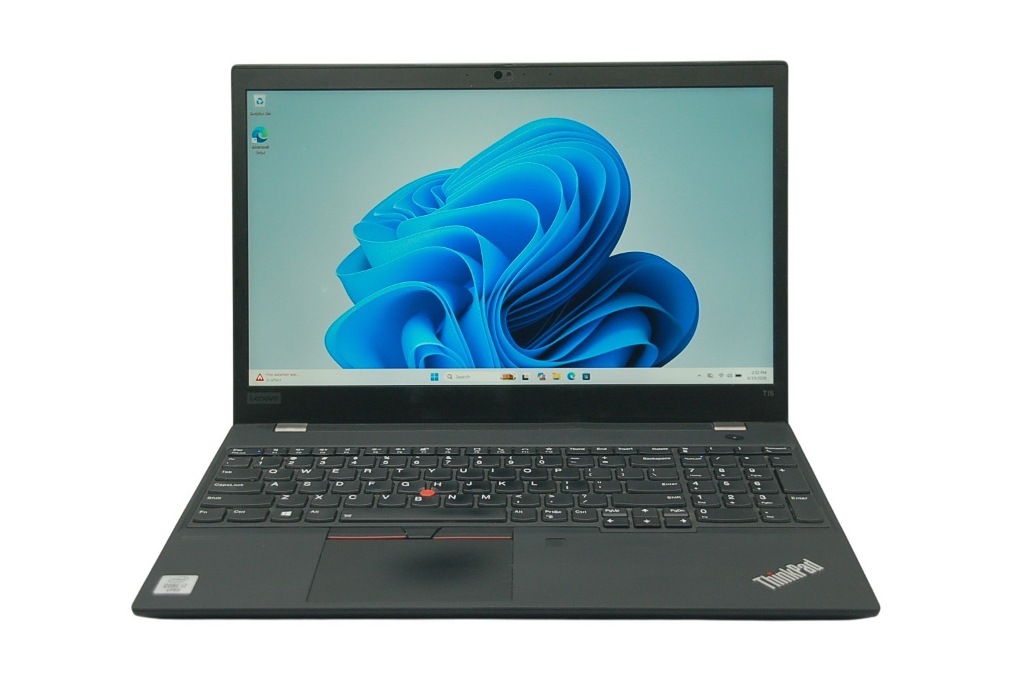 Lenovo ThinkPad T15 G1 Laptop i7-10th Gen.16 GB Ram, 256 SSD 15.6″Screen, Win 11