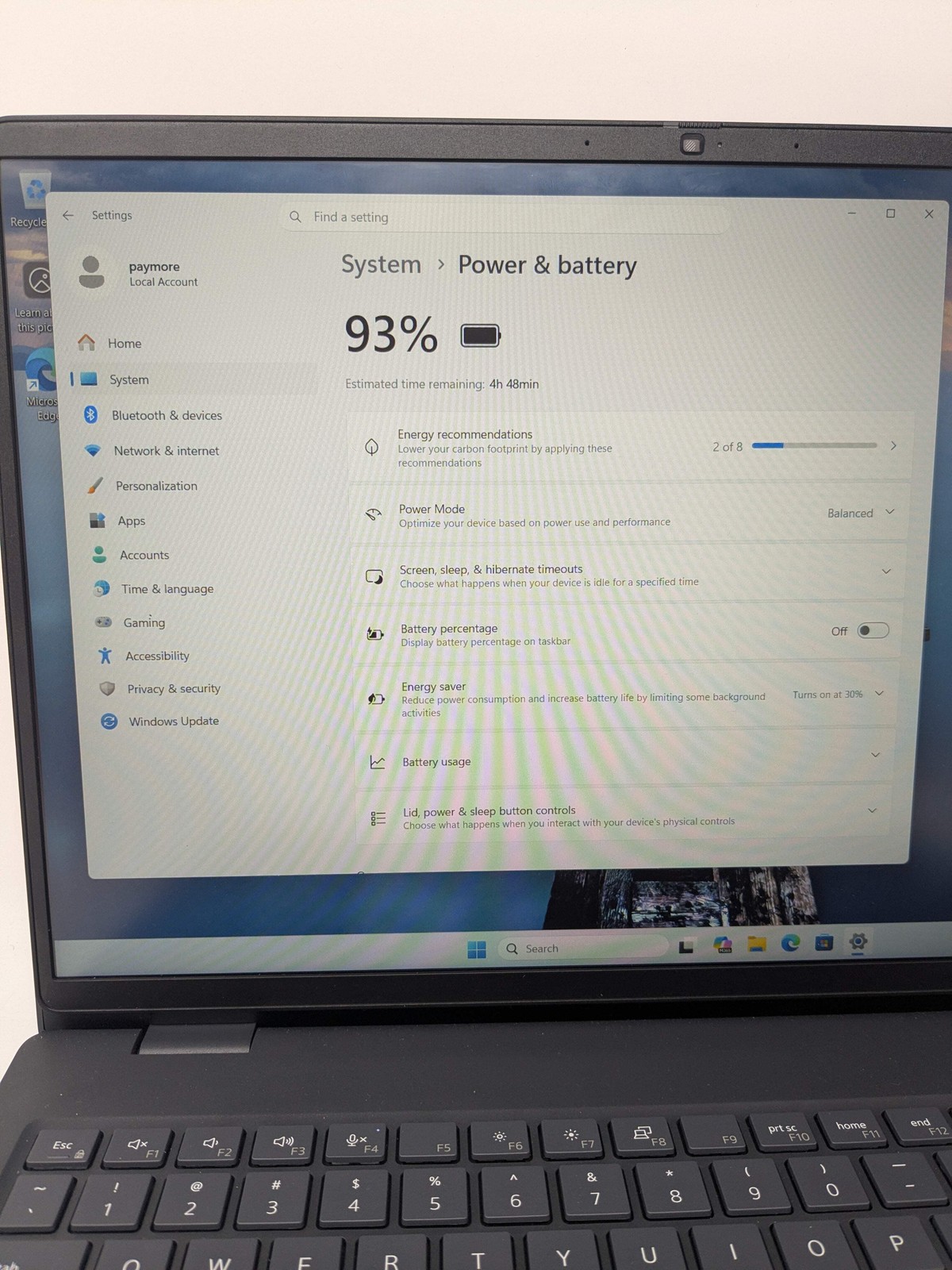 Dell Pro PC16250 16″ Core 3 100U 1.2GHz 8GB RAM 256GB SSD