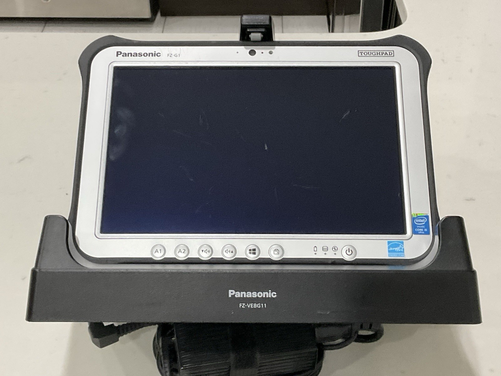 NICE PANASONIC TOUGHPAD FZ-G1 MK3 10.1″ Intel i5 *NO SSD* 8GB RAM GPS LTE STYLUS