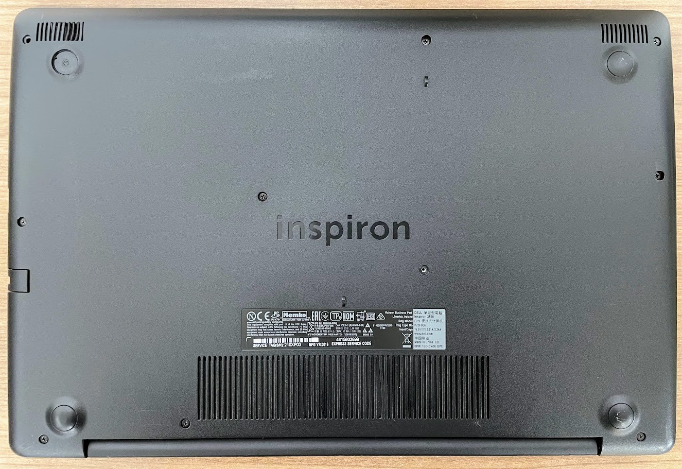 Dell Inspiron 3590 15.6” FHD W11PRO i5-10210U 1.60GHz 8gb RAM 256gb SSD READ!!