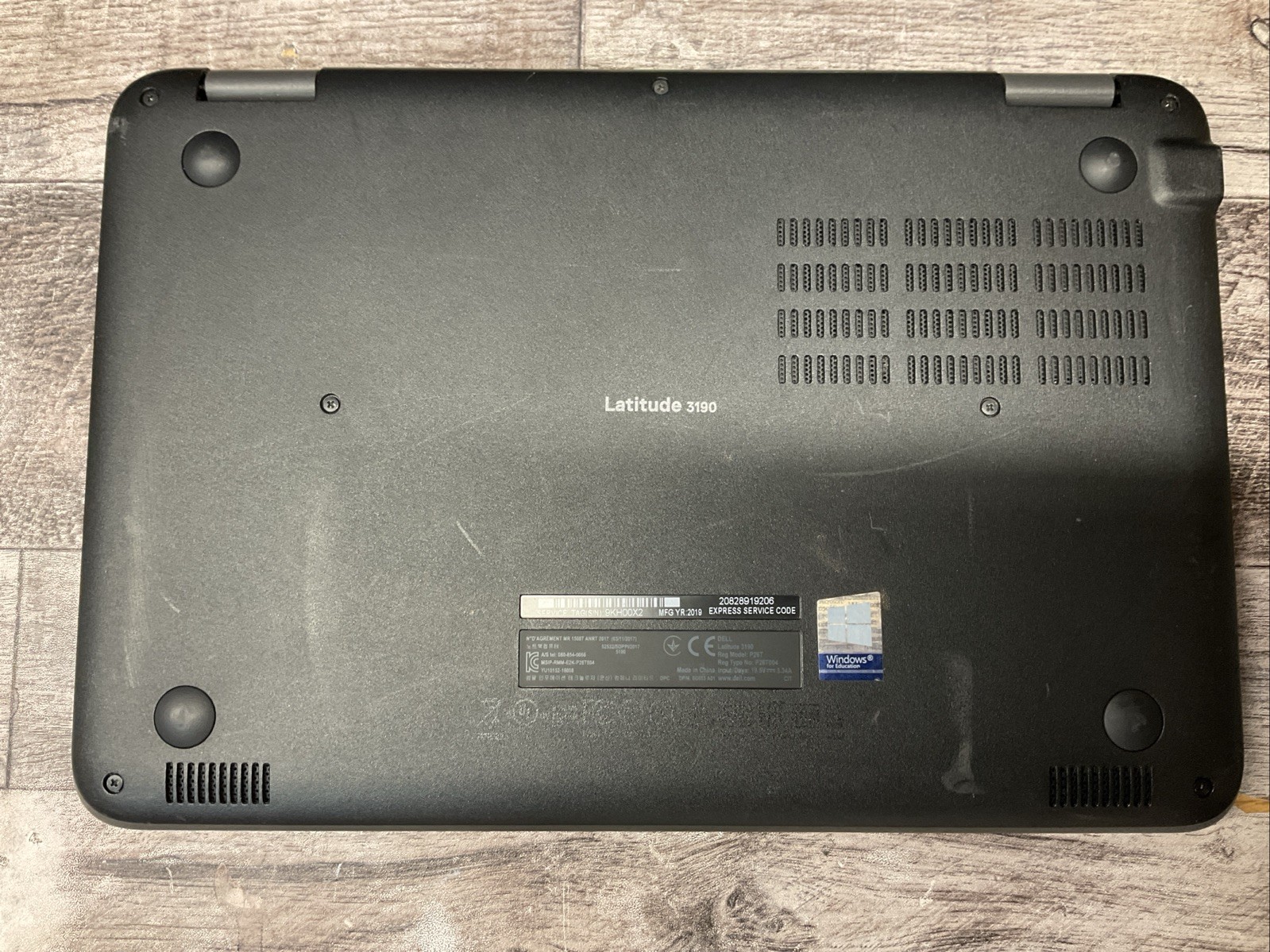 Dell Latitude 3190 / Windows 11 Pro / 64GB Storage / BIOS Unlocked / C5