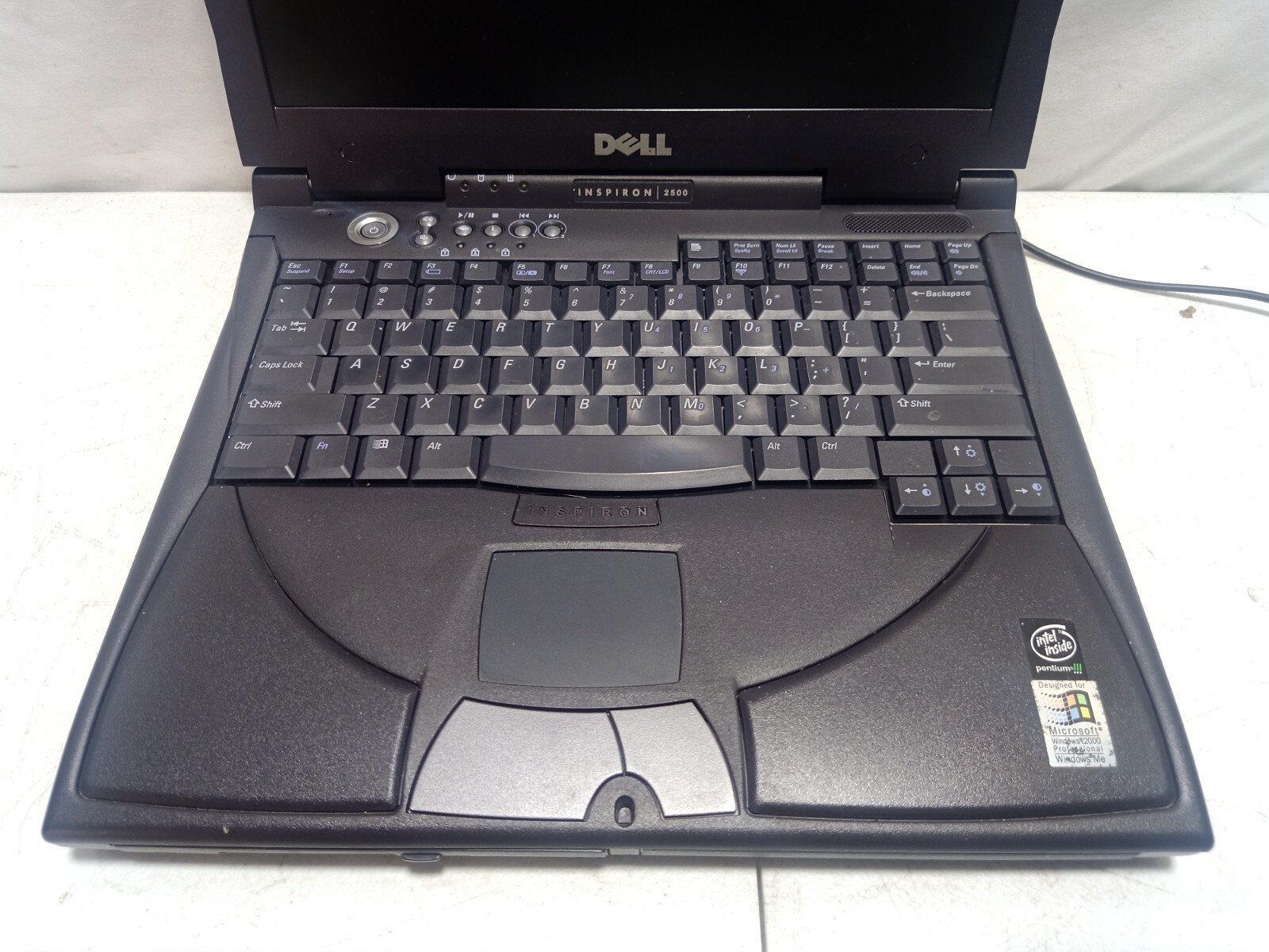 Dell Inspiron 2500 Laptop Intel Pentium III 318MB RAM No HDD No OS w/Power