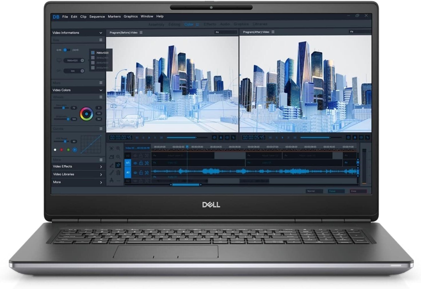 DELL PRECISION 7760 17″ XEON W-11855M 3.2Ghz 32GB Ram 1TB SSD–GOOD REFURBISHED