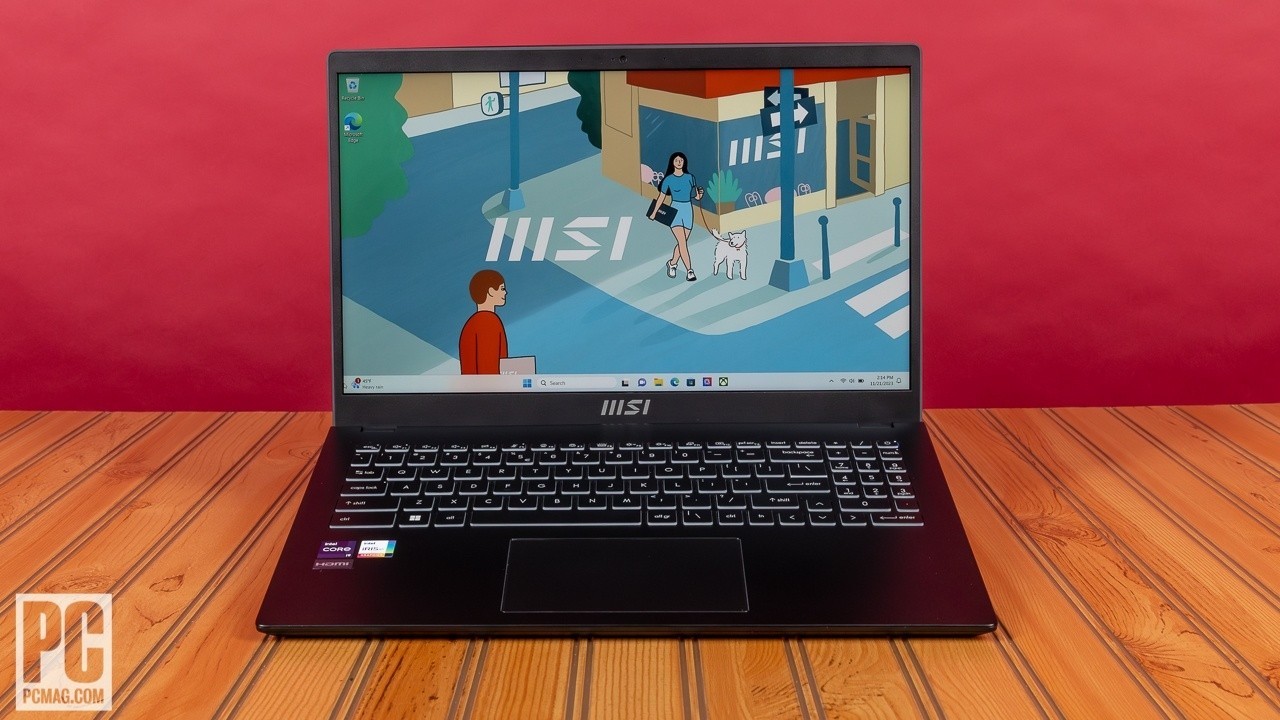 MSI Modern 15 B12M 15.6″ Laptop – Black (Intel Core i5-1235U/512GB SSD/16GB RAM/
