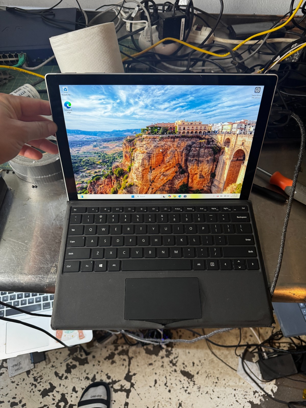 Microsoft Surface Pro 7 Core I5-1035G4 128GB SSD 8GB RAM Laptop *READ #6368
