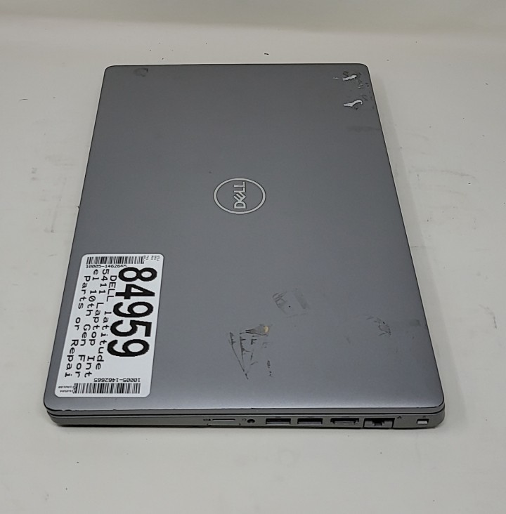 DELL latitude 5411 Laptop Intel 10th Gen i7 CPU For Parts or Repair SEE NOTES