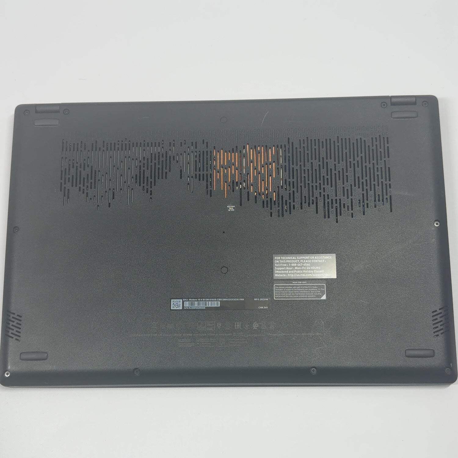 MSI Modern 15 H B13M MS-15H4 15.6″ i9-13900H 2.6GHz 32GB RAM 1TB