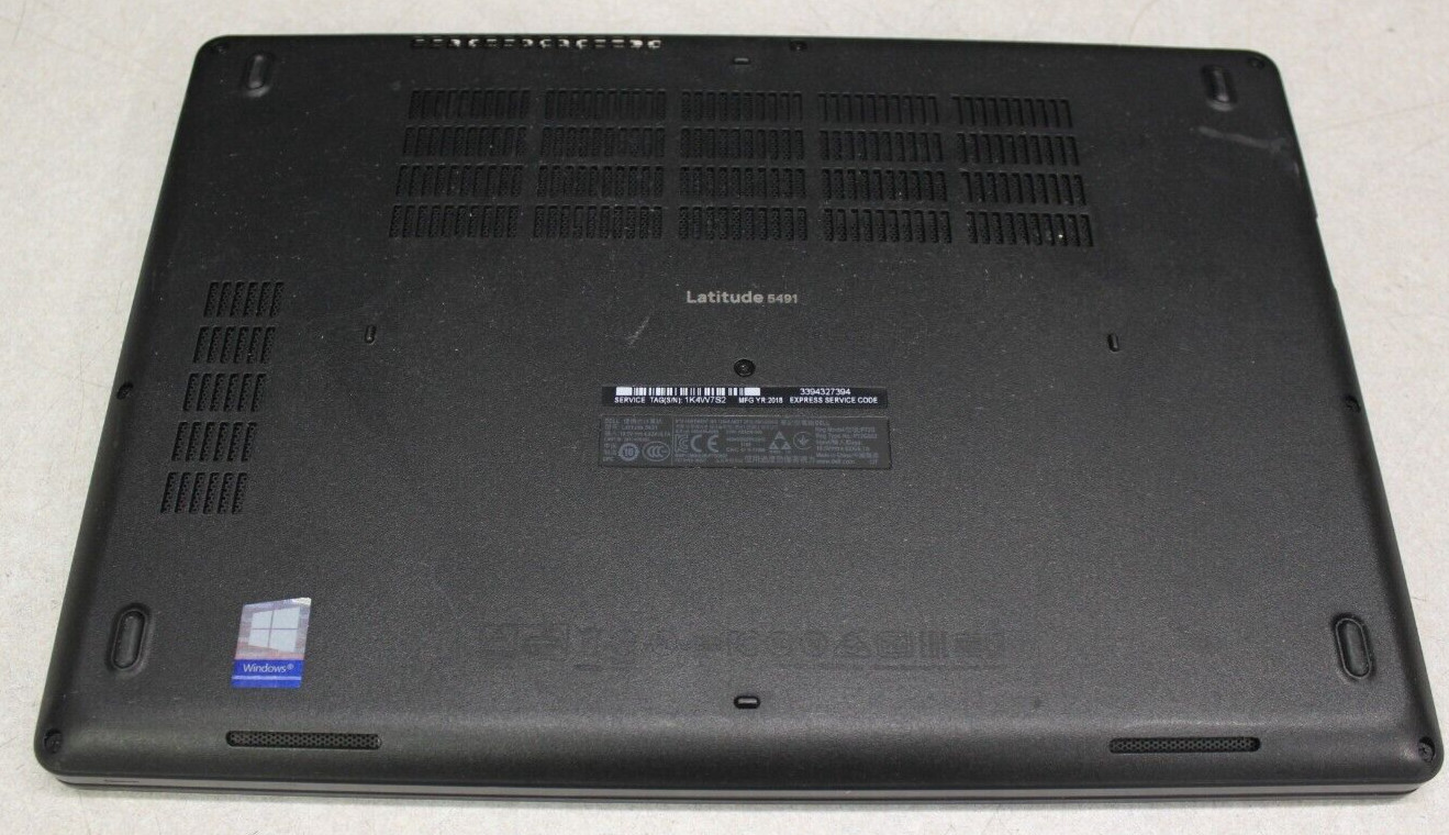 Dell Latitude 5491 I5-8400H 256SSD 8GB Win10Pro