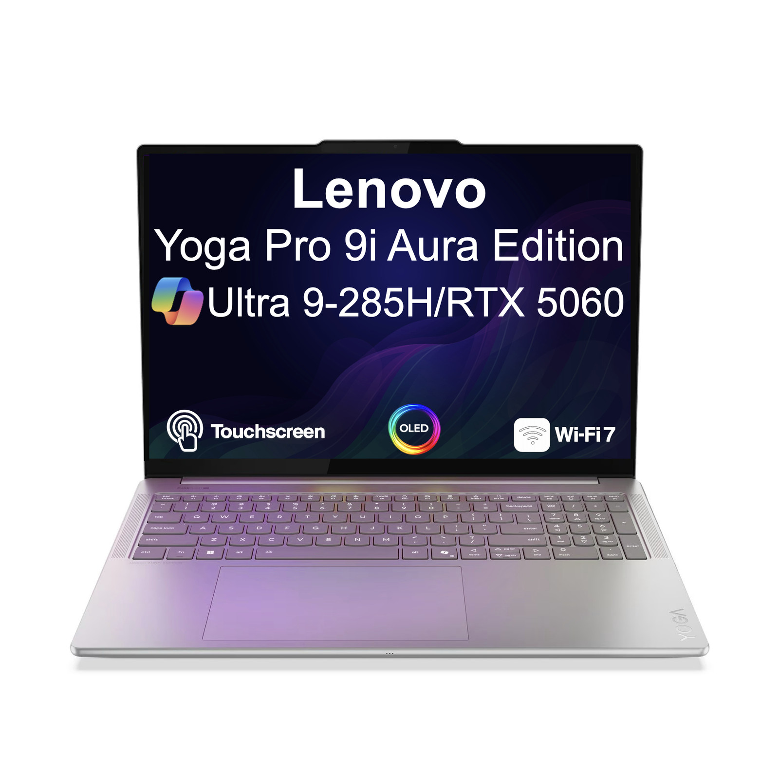 Lenovo Yoga 16″ 3200×2000 Ultra 9-285H 32GB RAM 1TB SSD RTX 5060 Windows 11 Pro