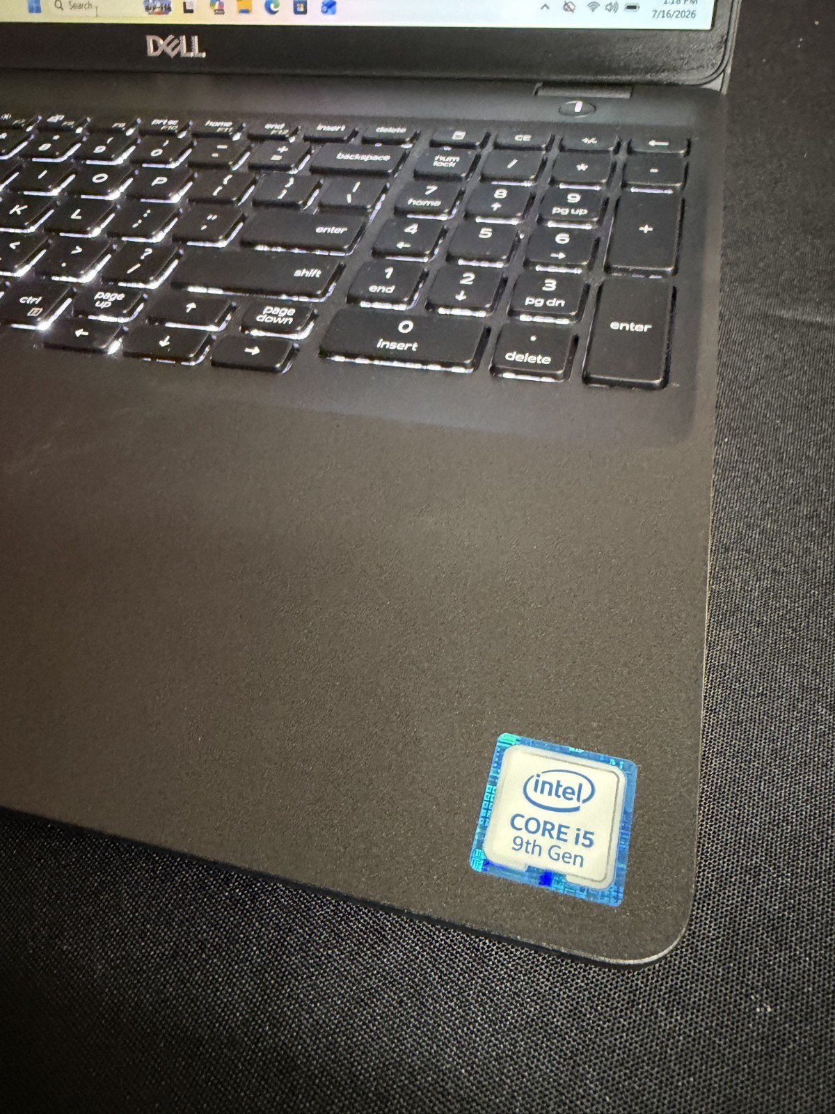 Dell Latitude 5501 — I5, 16gb RAM, 256GB NVMe, Win11Pro, *REFRESHED* laptop