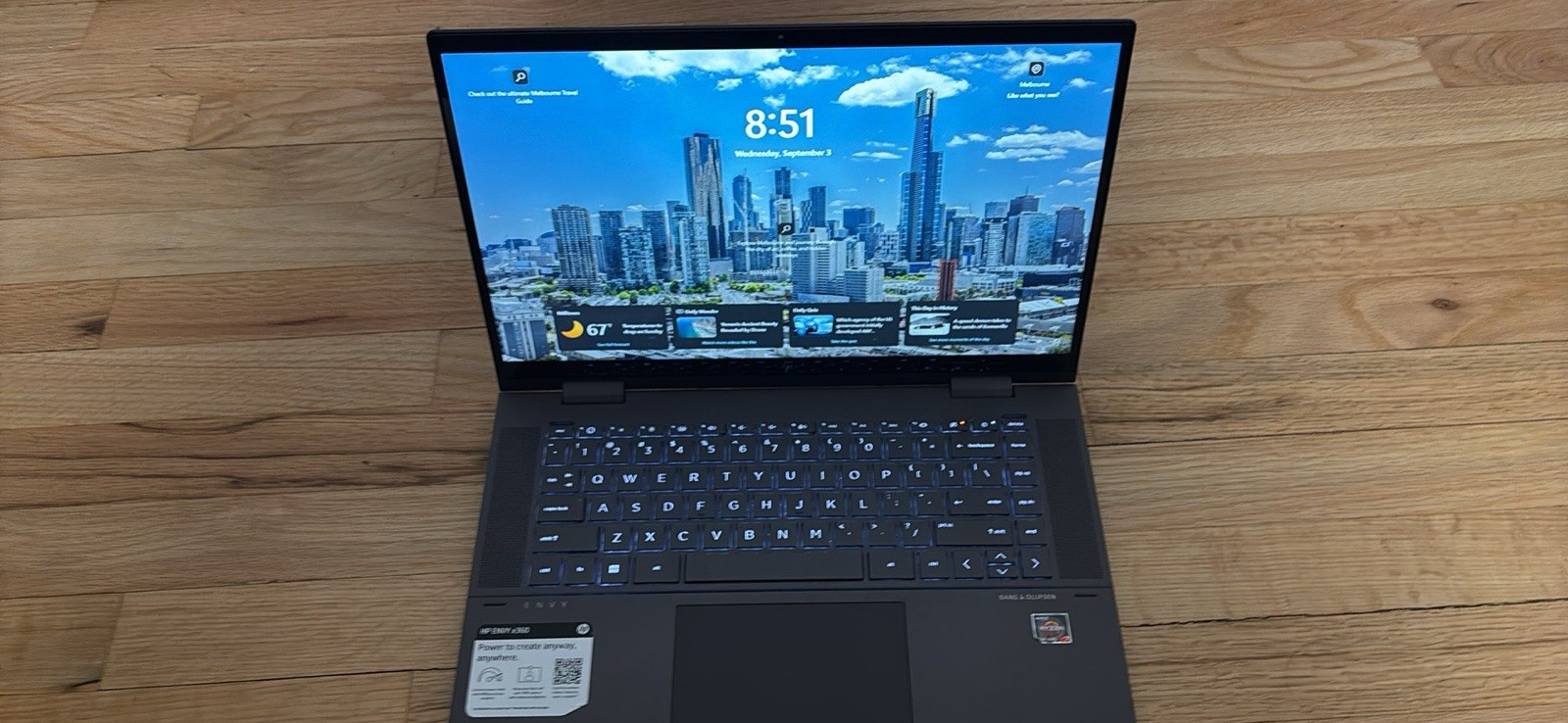 HP ENVY x360 15.6″ 2-in-1 Laptop, AMD Ryzen 7 5825U, 512GB SSD, 12GB Ram Memory