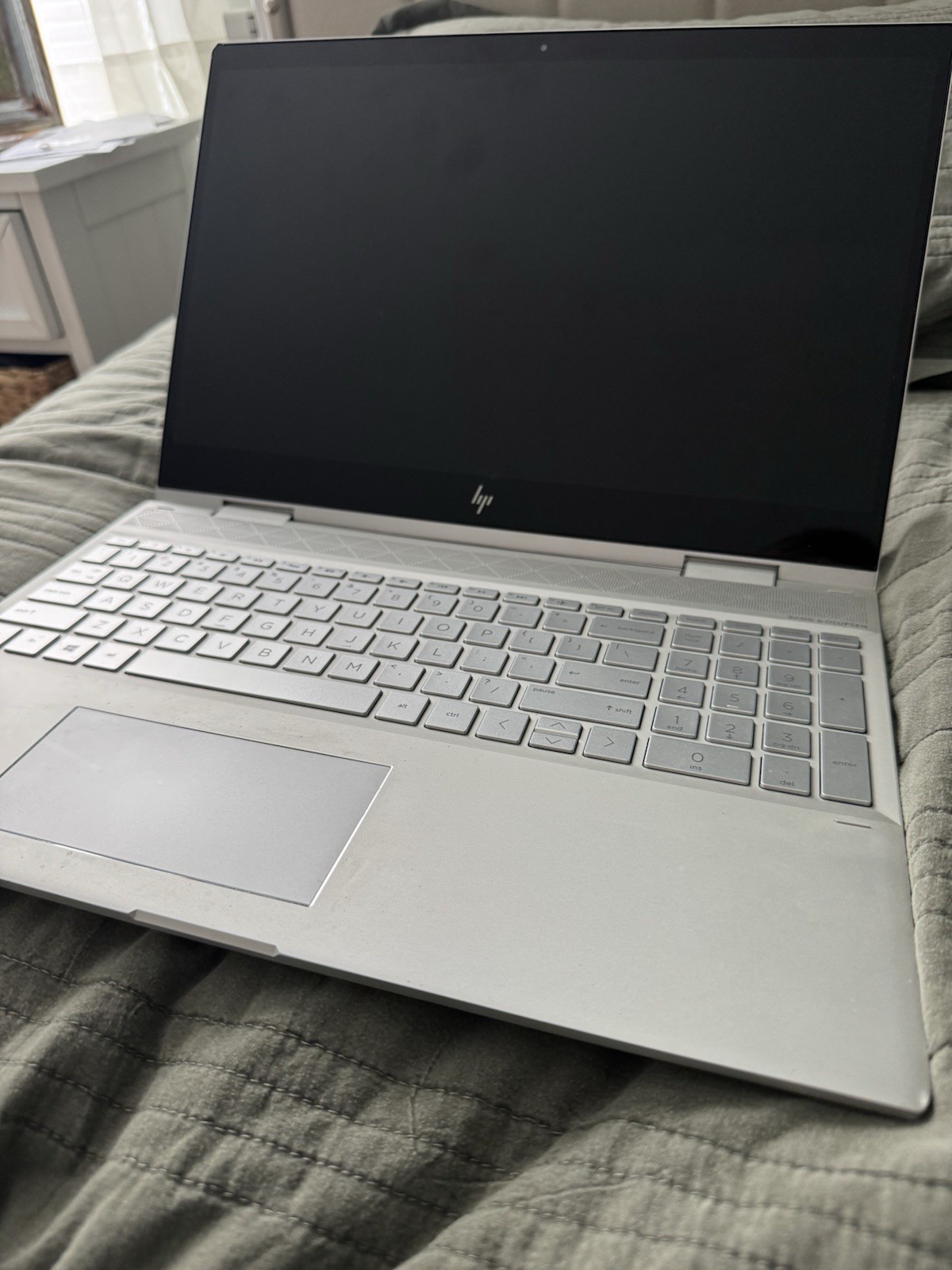 HP ENVY Silver Notebook/Laptop Windows 11 Home Built-in Webcam Microphone