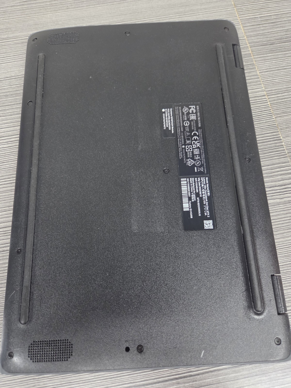 Lenovo Chromebook 100e 2nd Gen 11.6″ 4gb 32GB SSD , Black