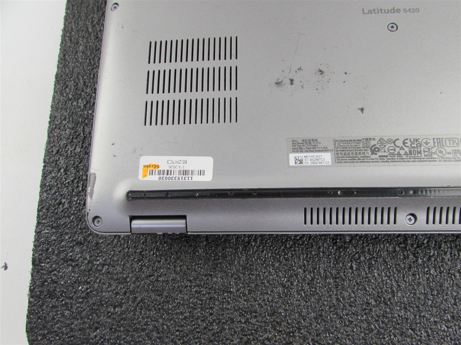 DELL LATITUDE 5420 1920X1080 FHD CORE I5-1145G7 512GB SSD 16GB RAM NO O.S/BATT