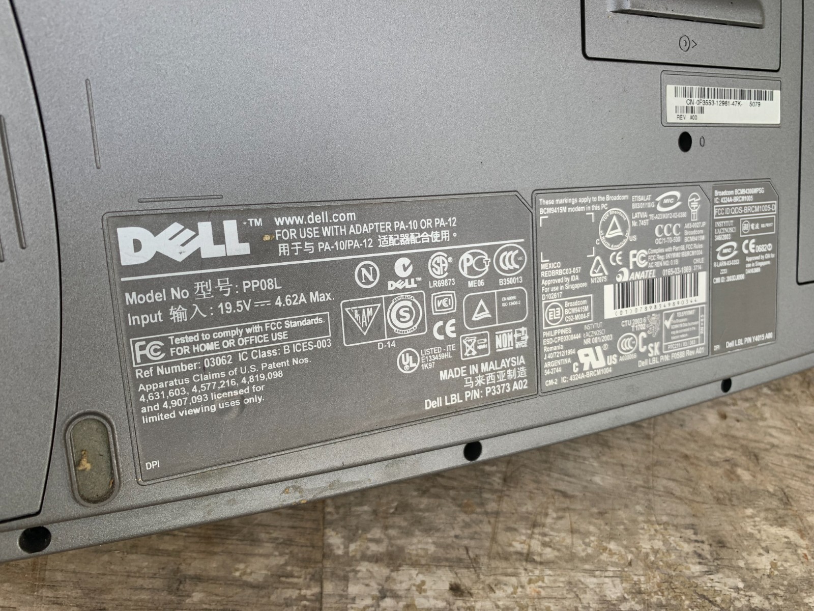 Dell Inspiron 1150 Laptop Notebook Computer 14″ Intel Pentium AS IS UNTESTED