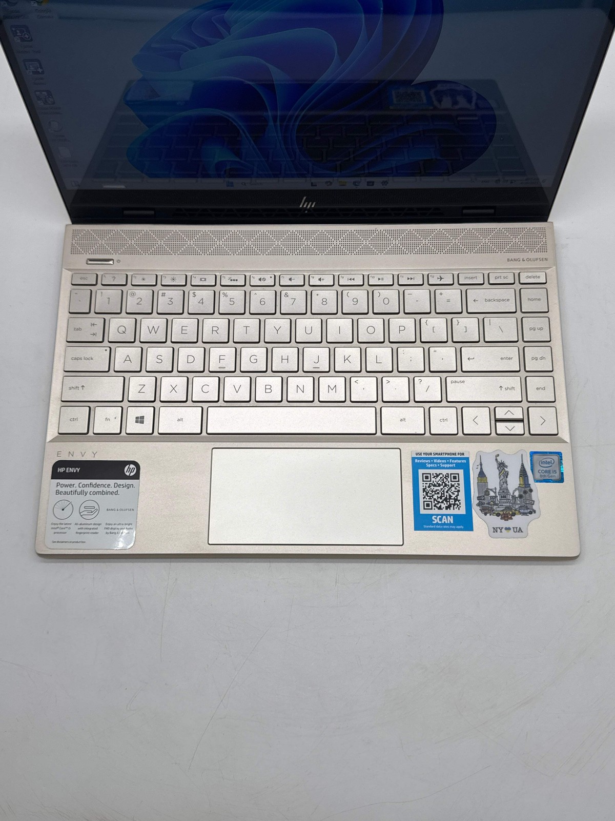 HP Envy 13-ah0075nr 13.3″ Laptop i5-8250U 8GB RAM 128GB SSD Win 11 Pro + Charger