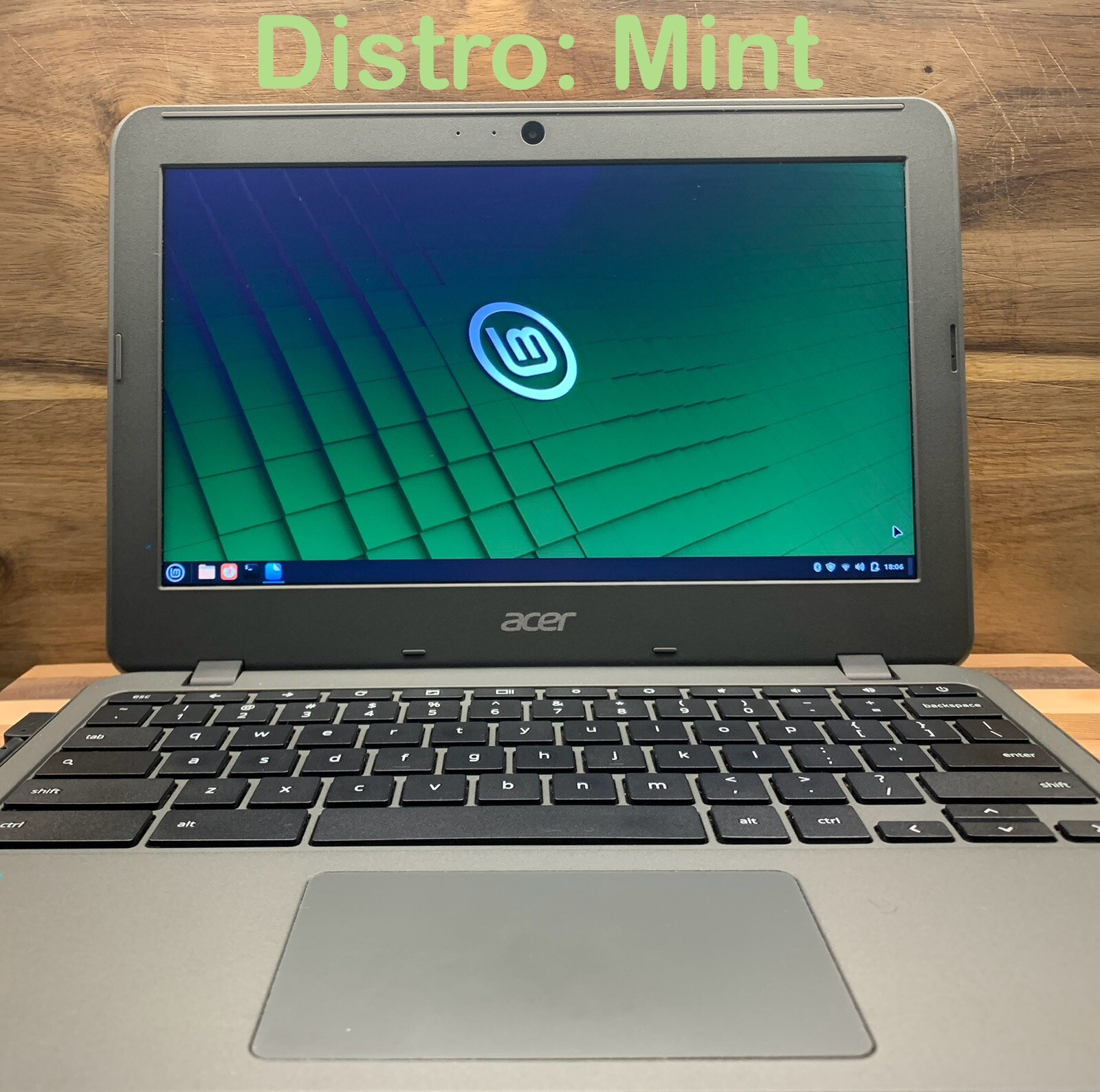 💻 Linux Chromebook – 🍃🟩 Mint Pre-Installed | ✨ Clean & Good Condition!
