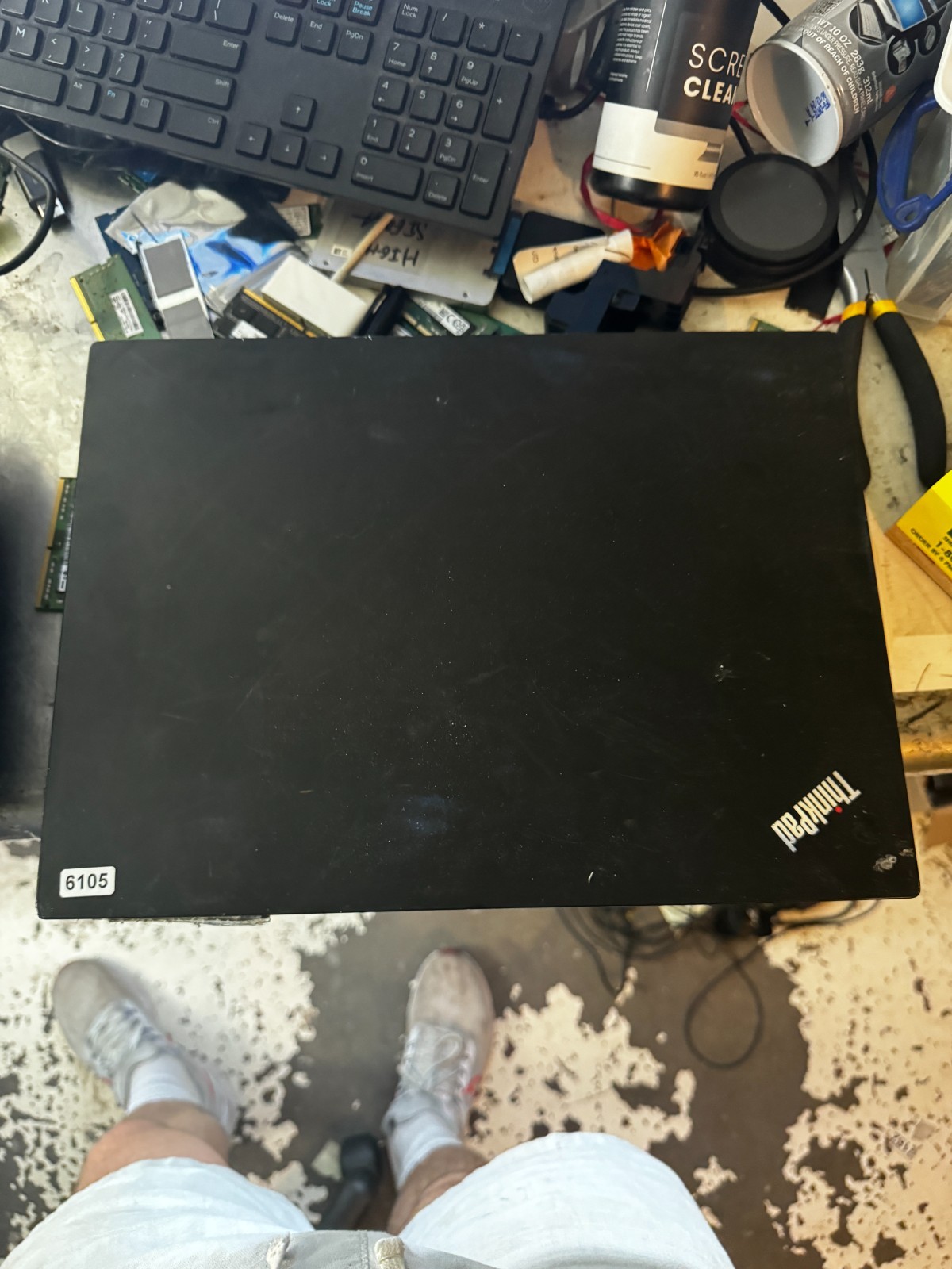 Lenovo ThinkPad E480 Core I5-8250 256GB SSD 8GB RAM Laptop For Repair #6105