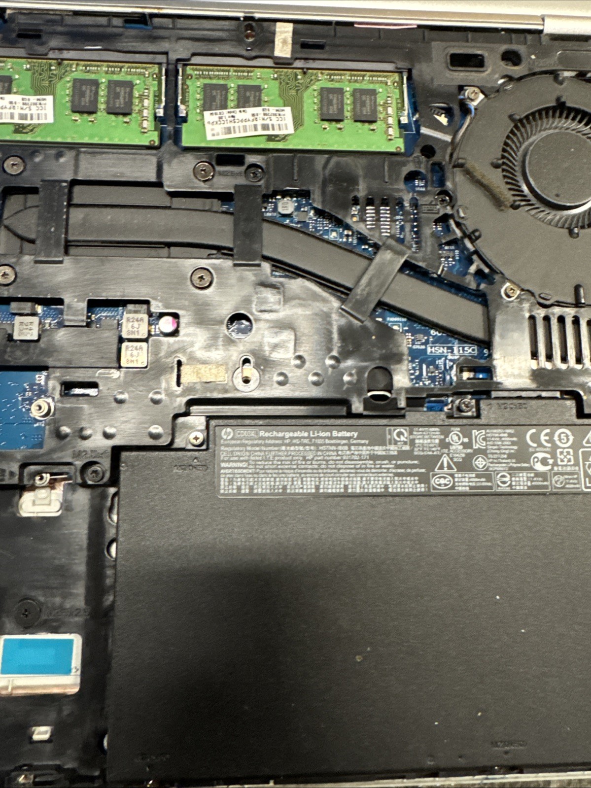 HP ProBook 645 G4 HSN-I15C Silver Parts Only Untested Dented See Below