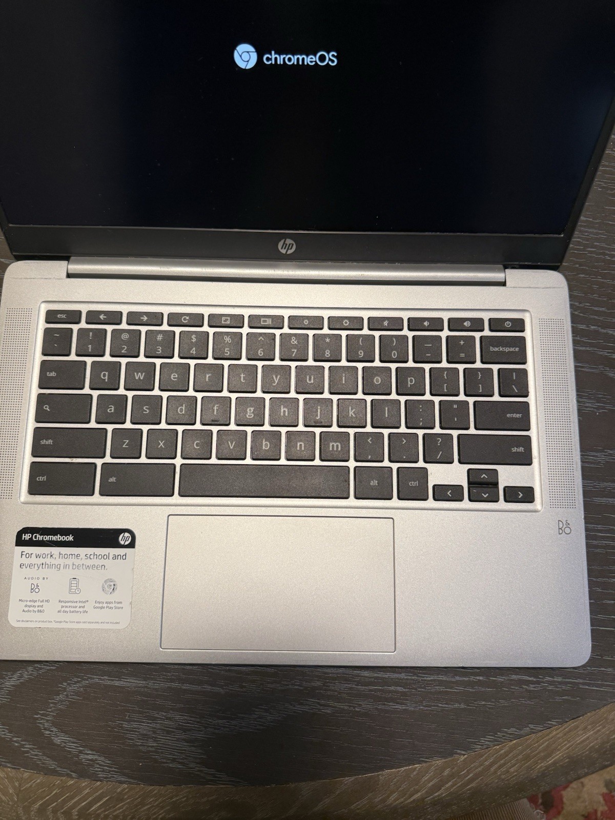 HP 14a-na0023cl 14 inch (64GB, Intel, 2.60GHz, 4GB) Laptop – Silver – 1G128UA