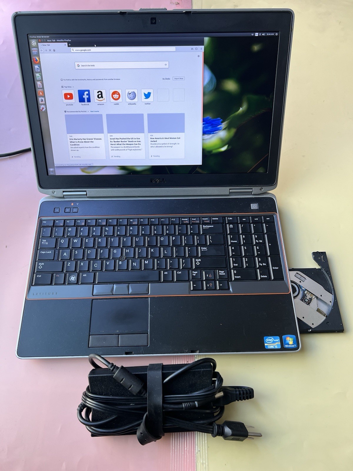 Dell Latitude E6520 Core i5-2540M 4GB RAM 128GB SSD WEBCAM BLUETOOTH 1920X1080