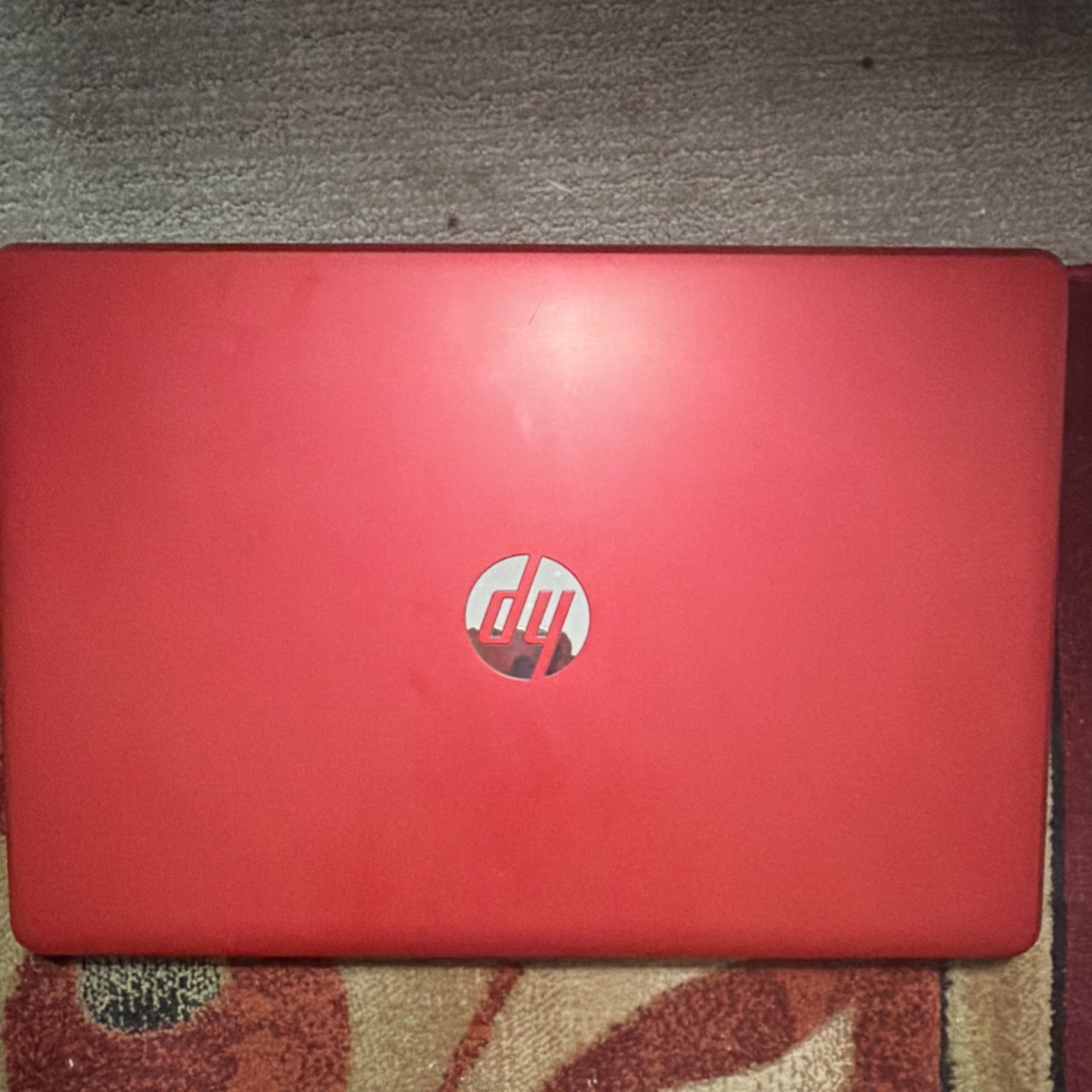 HP Red Notebook Laptop Intel Pentium HD Integrated Graphics