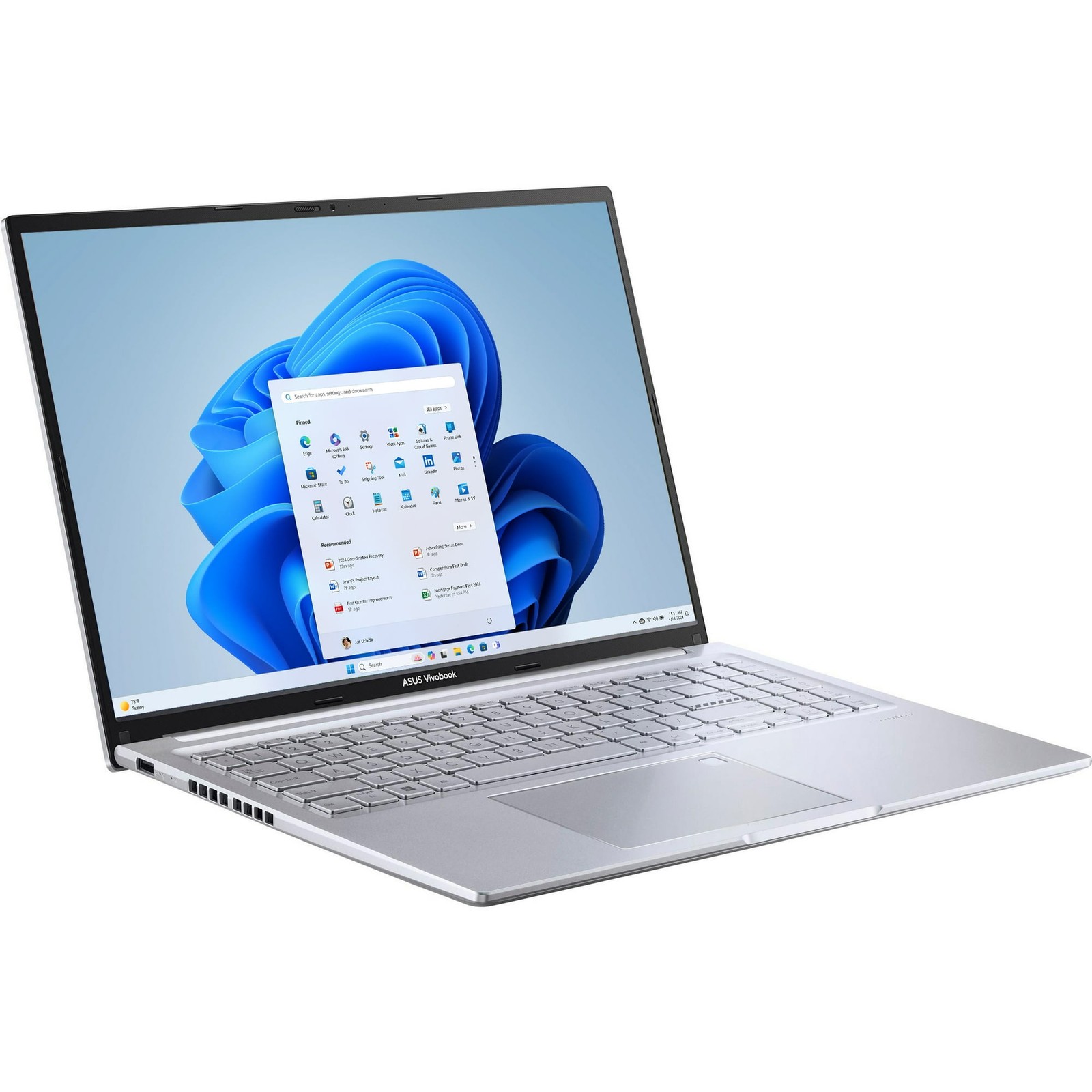 ASUS Vivobook 16 Laptop Intel i9-13900H, 16GB, 1TB, Win 11 Home Cool Silver