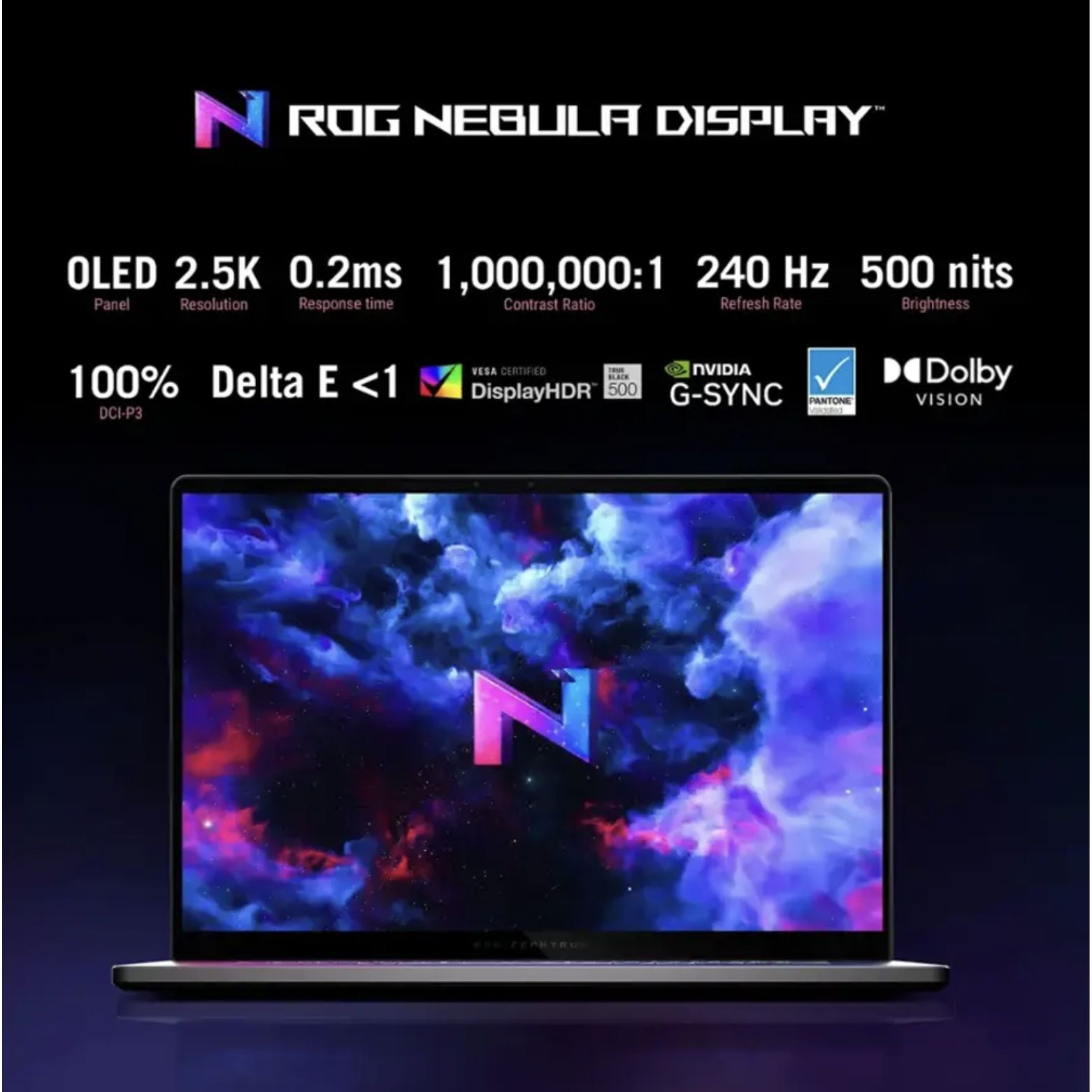 ASUS ROG Zephyrus 16″ WQXGA Intel Ultra 9-285H 32GB 2TB SSD RTX 5080 W11H Laptop