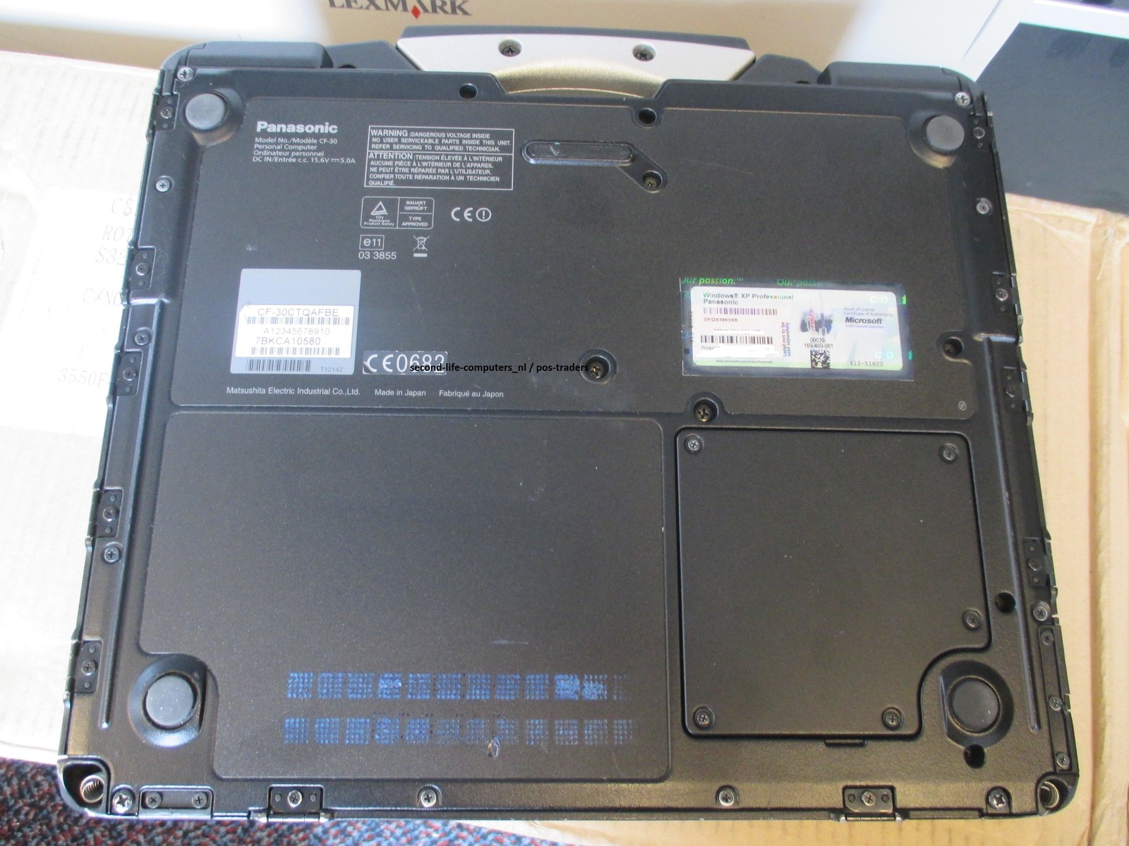 Panasonic Toughbook CF30 Core Duo 1.6Ghz 1.5GB 80GB GPRS Touchscreen Rugged SD