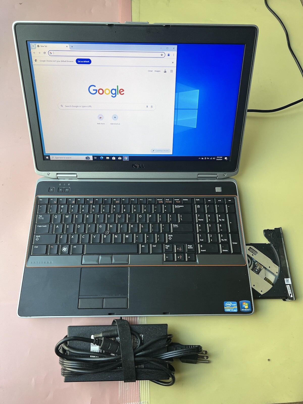 Dell Latitude E6520 Intel Core i7-2620M 2.70GHz 8GB RAM 500GB HDD HDMI 1920X1080