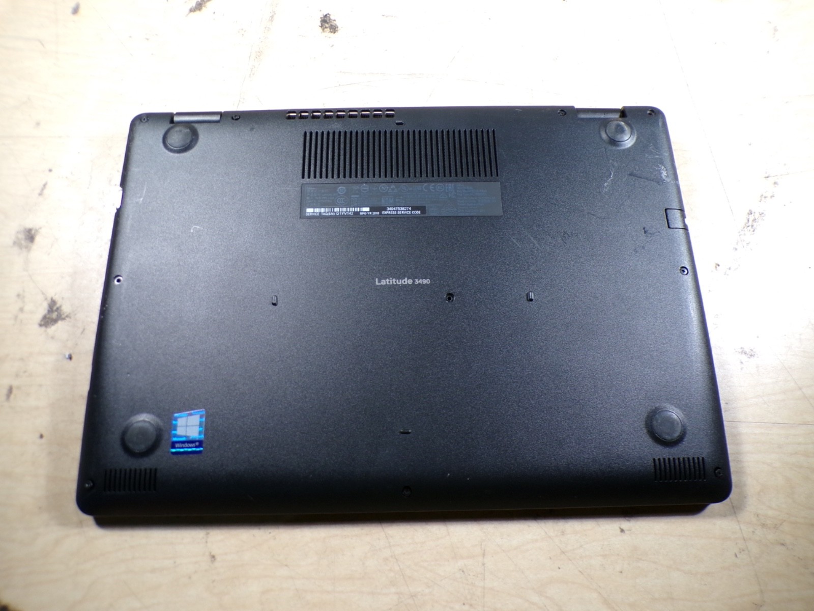 DELL LATITUDE 3490 INTEL CORE I5-8250U 1.60GHZ 4GB RAM **NO HD/ NO CADDIE/ NO OS