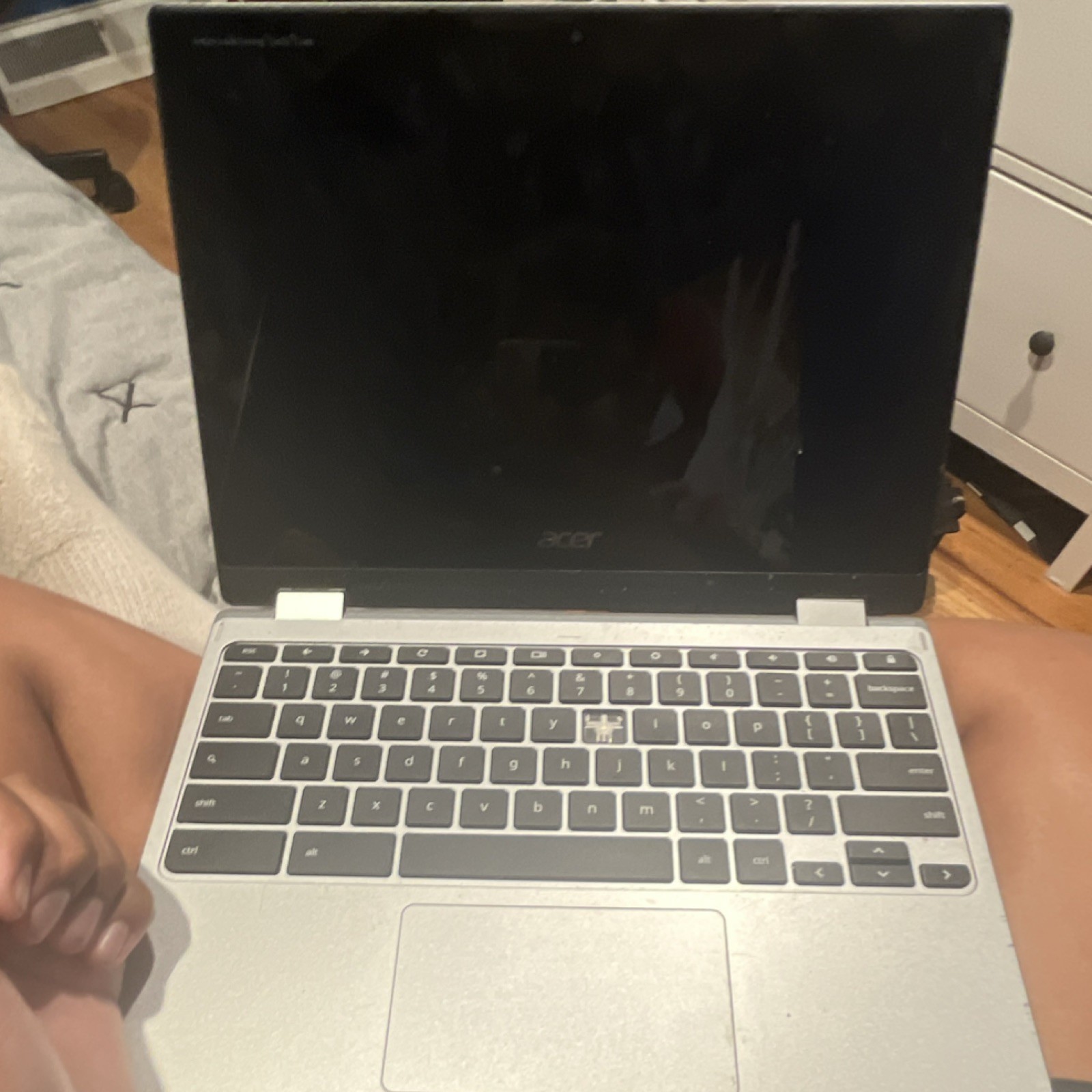 Acer Chromebook Spin 311 CP311-2H-C679 Intel Celeron 11.6″ Silver MISSING U KEY