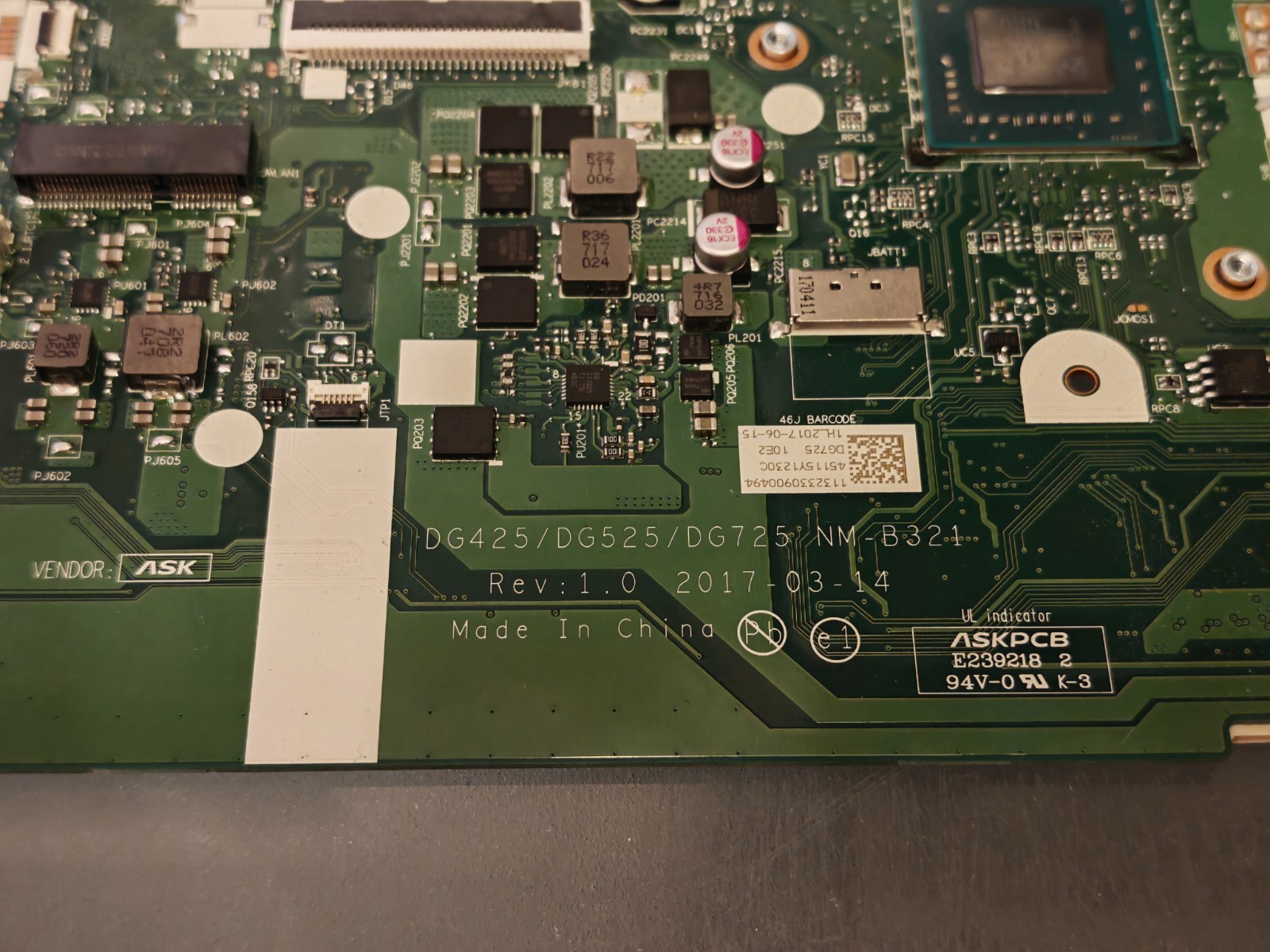 LENOVO 320-17 330-15 320-15 14 MOTHERBOARD NM-B321 AMD RYZEN A4-9120 RADEON R3