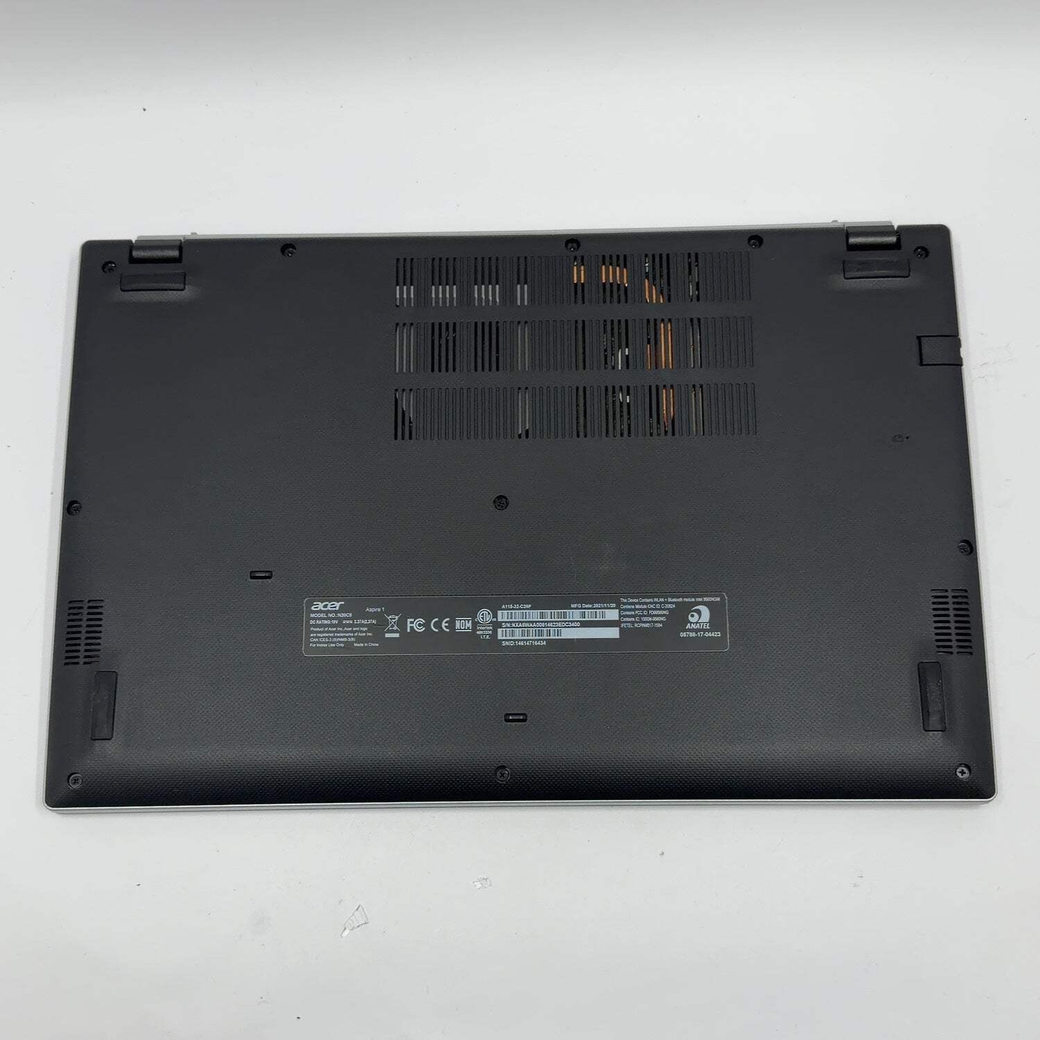Acer ASPIRE 1 N20C5 15.6″ Celeron(R) N4500 1.1GHz 4GB RAM 128GB SSD INTEL(R) UHD