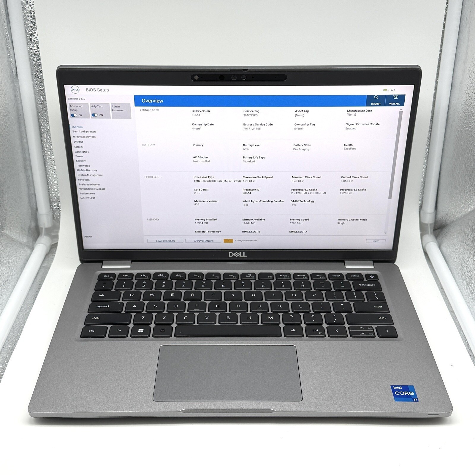 Dell Latitude 5430 14″| i7-1255U 1.8GHz | No RAM/SSD | Excellent Batt. | Win COA