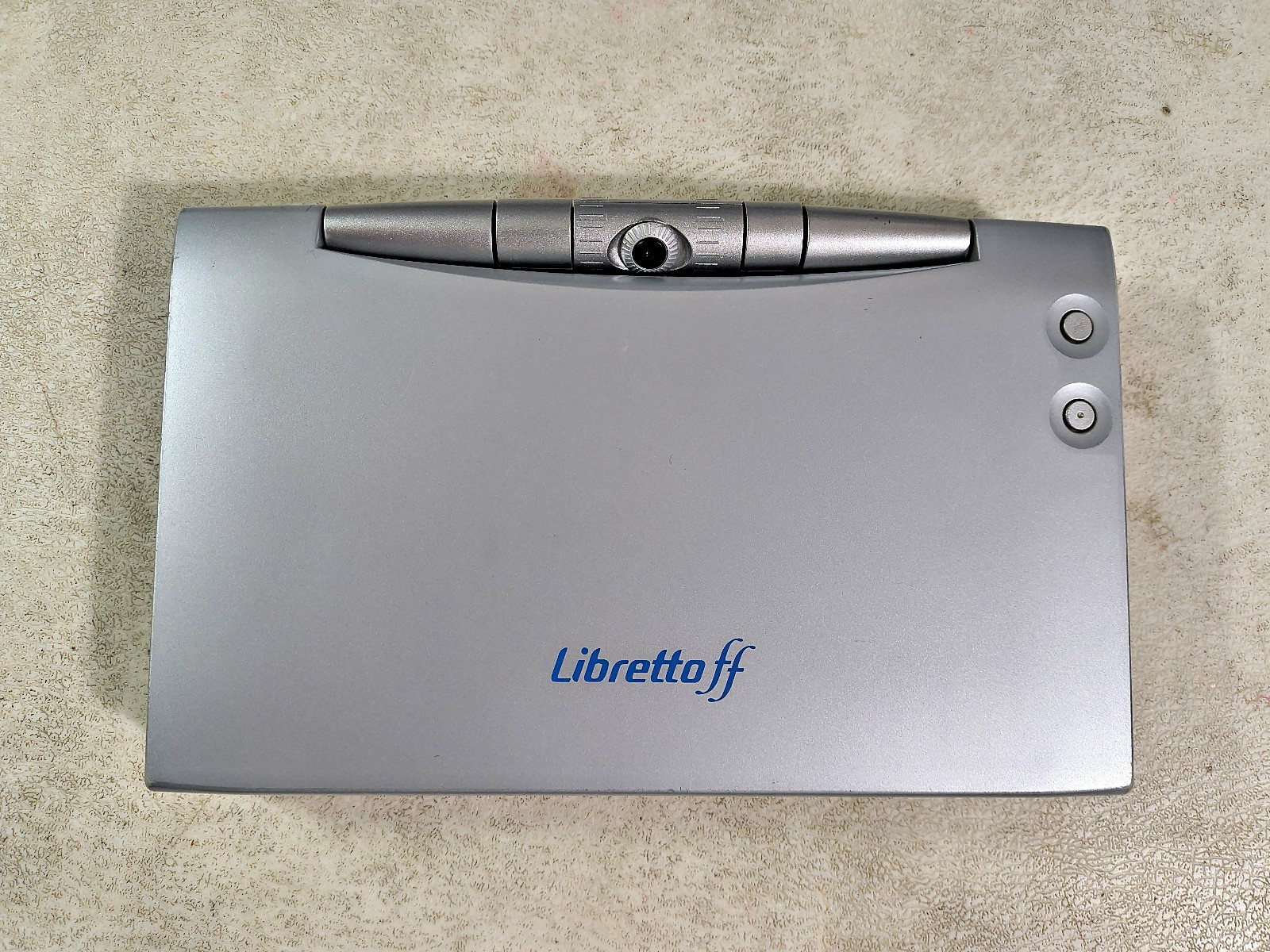 Toshiba Libretto ff1100v Intel P266MHz 96MB, 100GB HD Win2K CD-ROM Floppy RARE