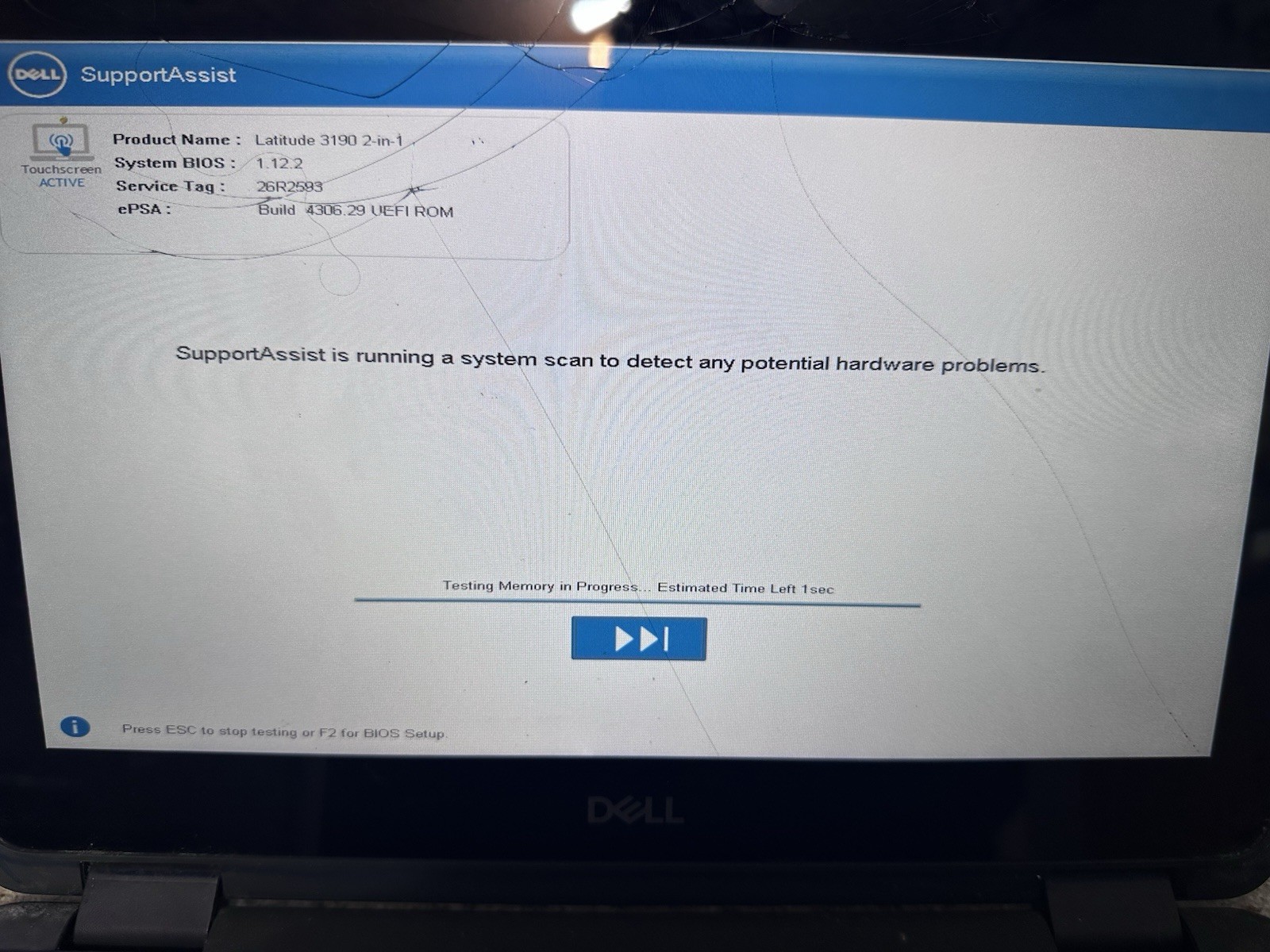 Dell Latitude 11 3190 2-in-1 read description And Charger