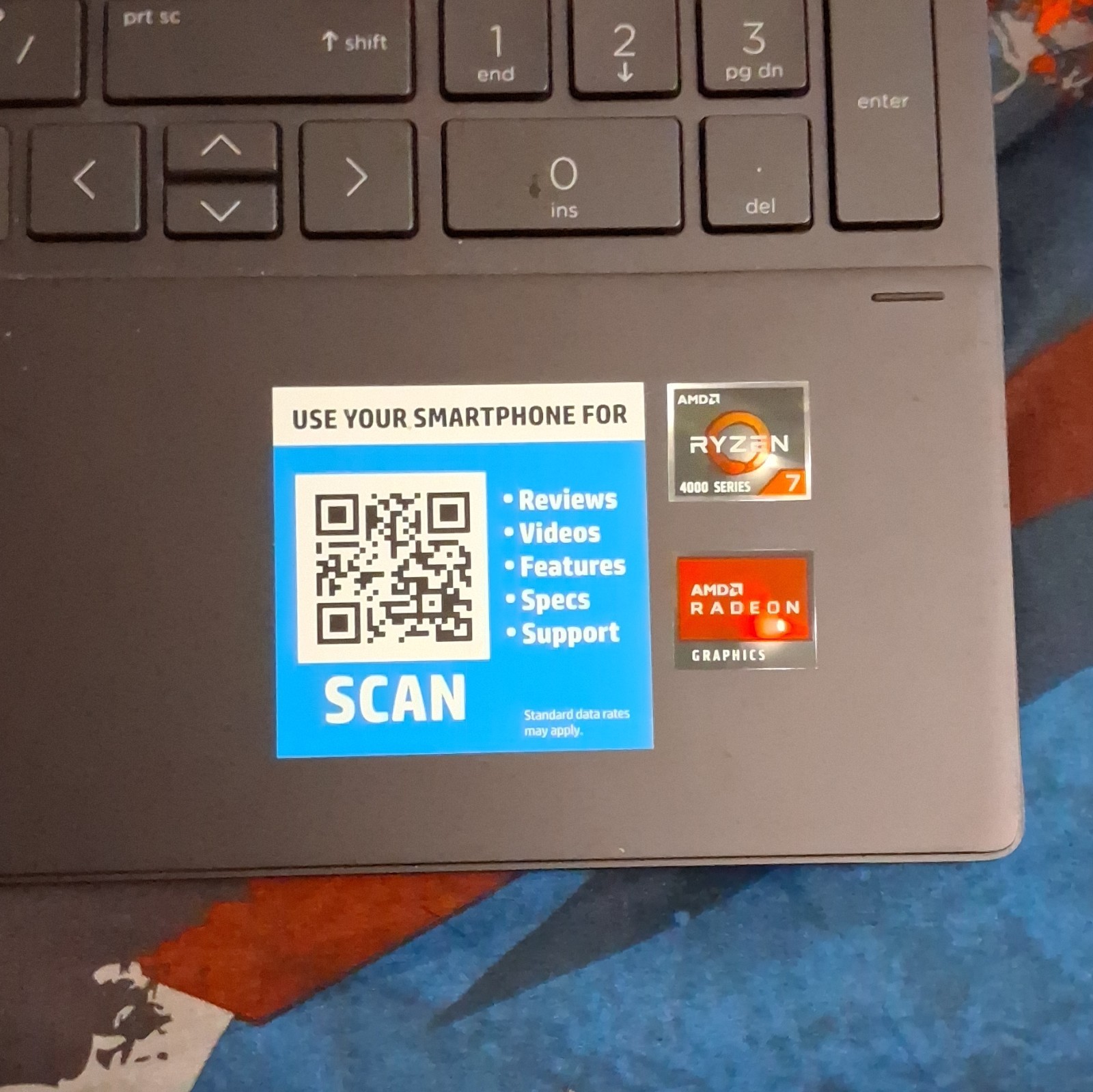 HP ENVY x360 15in Touch Ryzen 7 4000 8GB 256GB SSD FHD Win11 Radeon