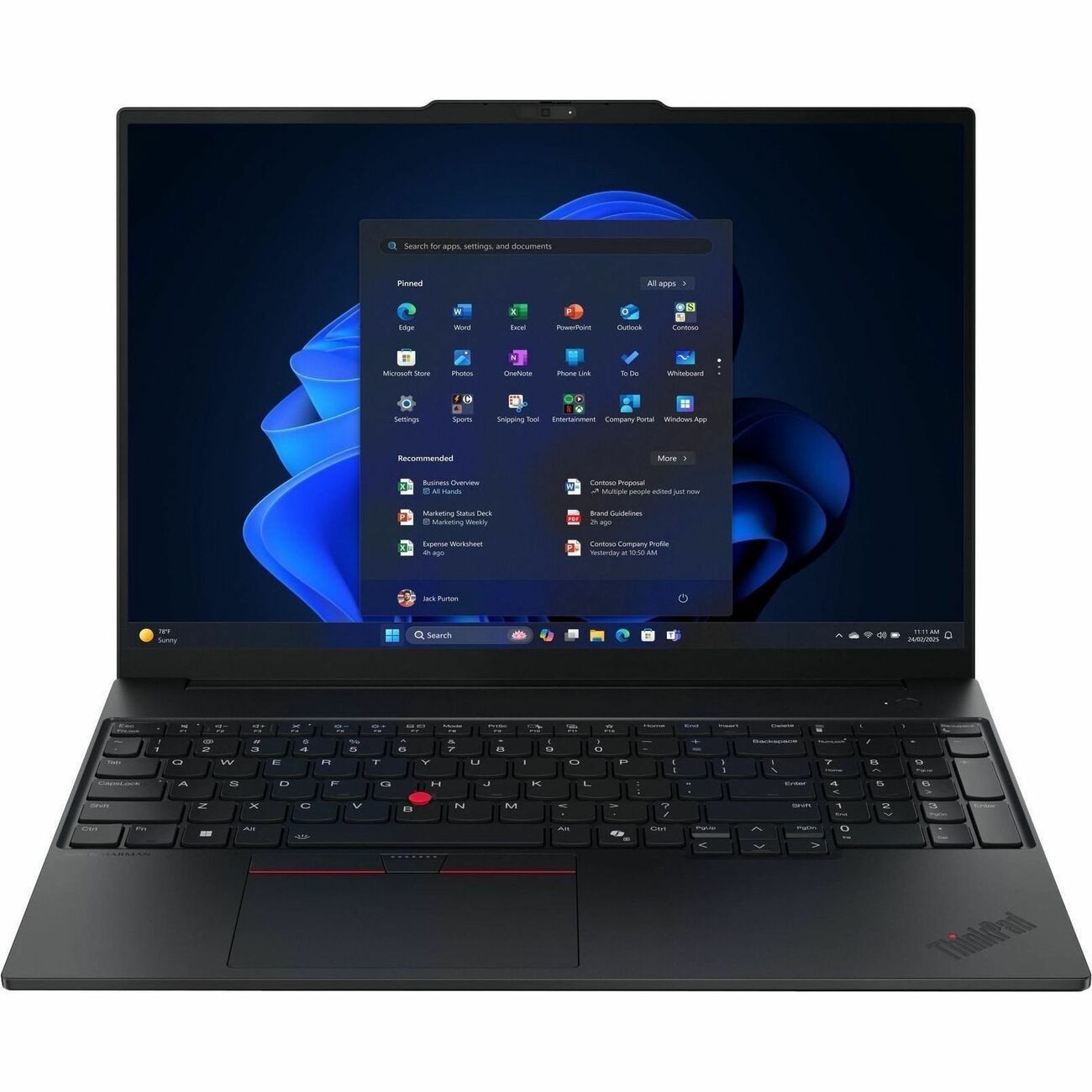 Lenovo 21ST0004US ThinkPad E16 Gen 3 16″ Notebook AMD Ryzen 7 250
