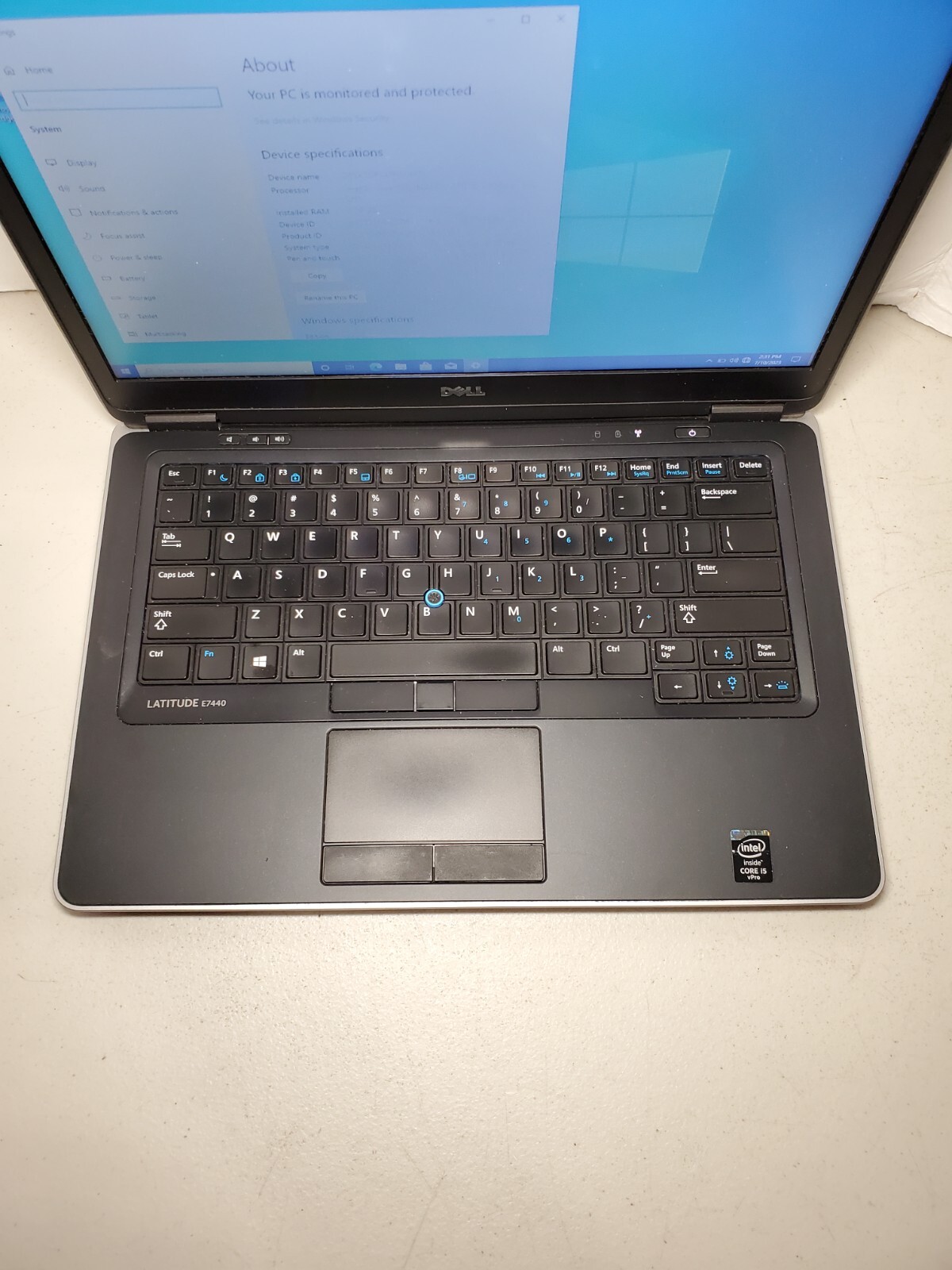 Dell Latitude E7440 14″ Laptop i5-4310U 8GB RAM 128GB SSD Win10 Pro #69