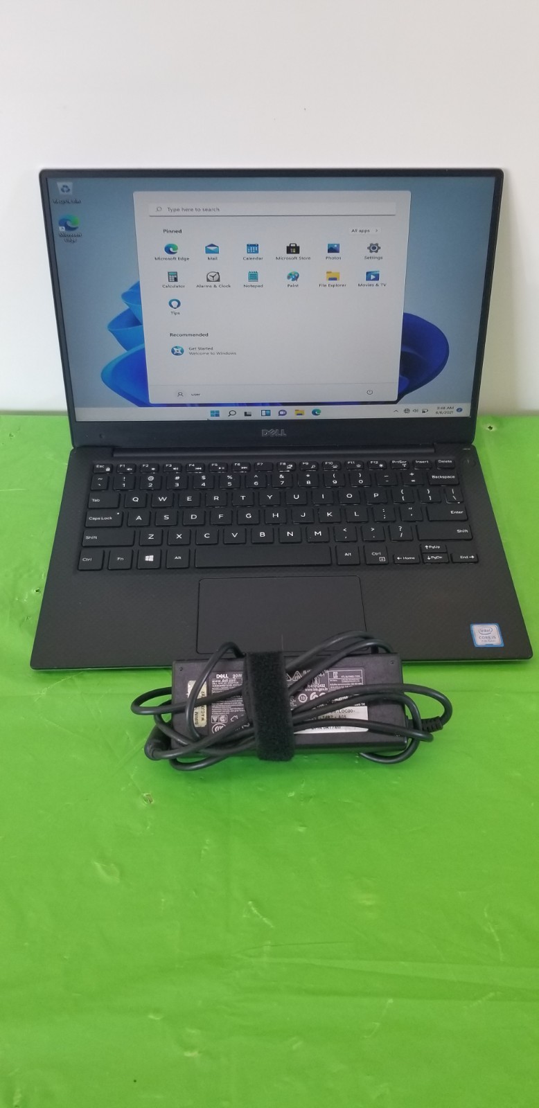 13.3″ Dell XPS 13 9360 Laptop i5-7200U @ 2.50GHz 8GB RAM 256GB SSD Win 11 Pro