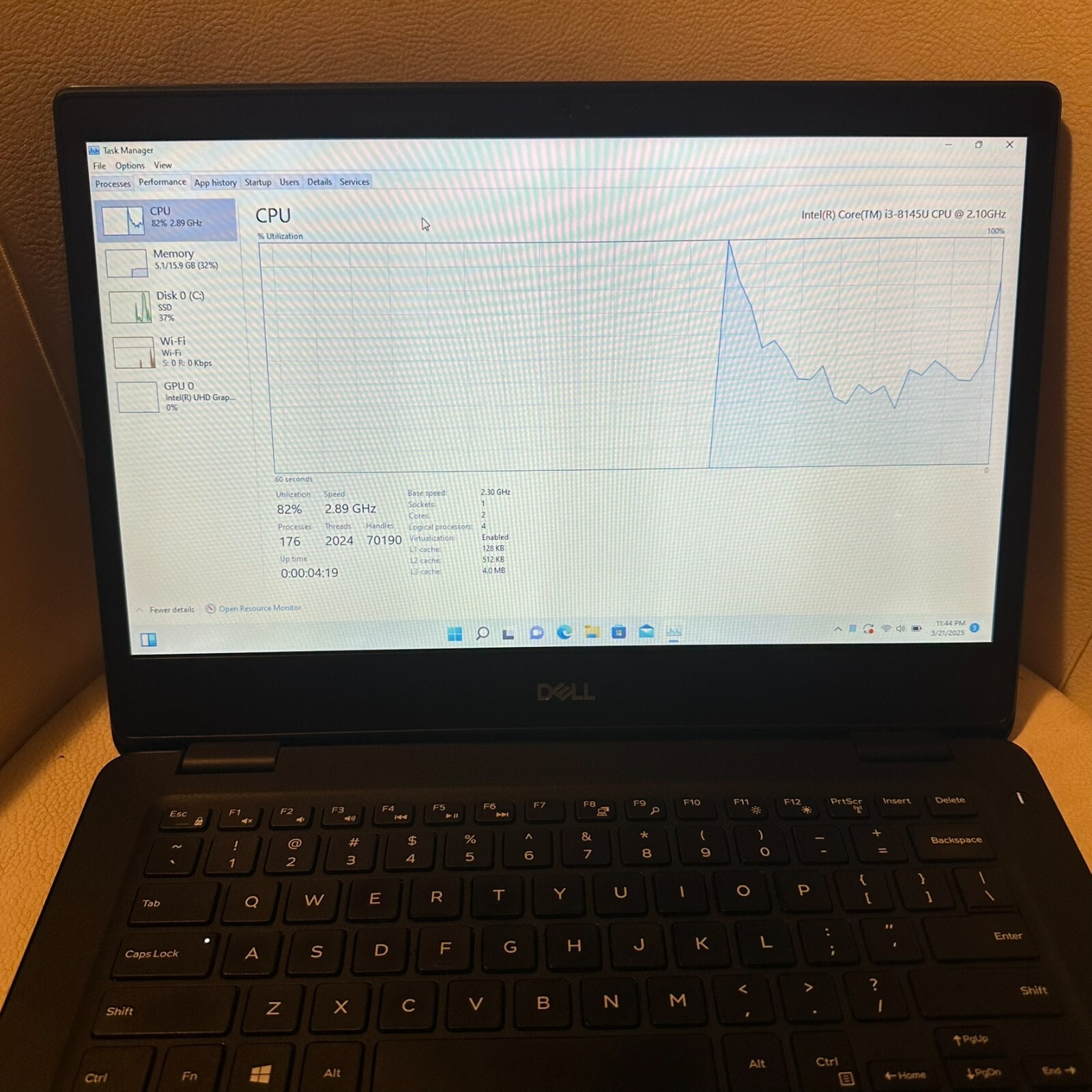 14″ Dell Latitude 3400 Laptop Intel Core i3-8145U 8GB Ram 256Gb SSD Win11 Pro