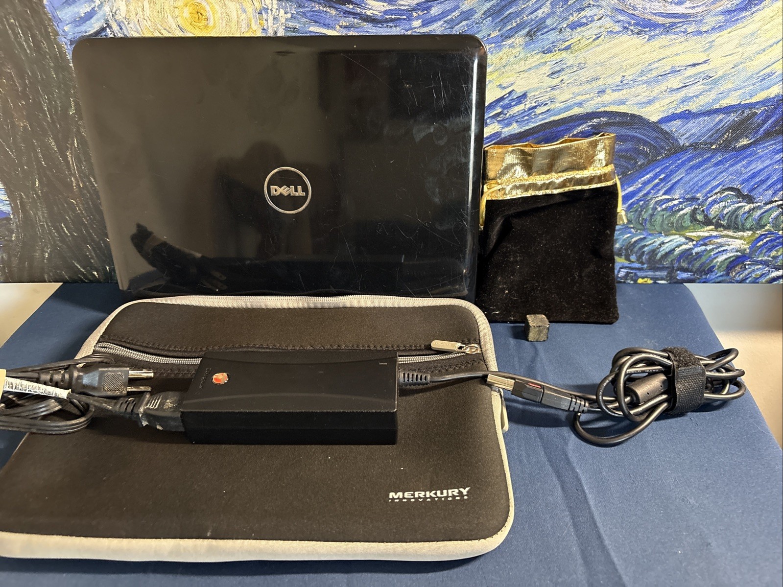 👀 look 👀 Dell Mini Obsidian 11Z Black 11.6″ inch P03T netbook laptop Wndows 7