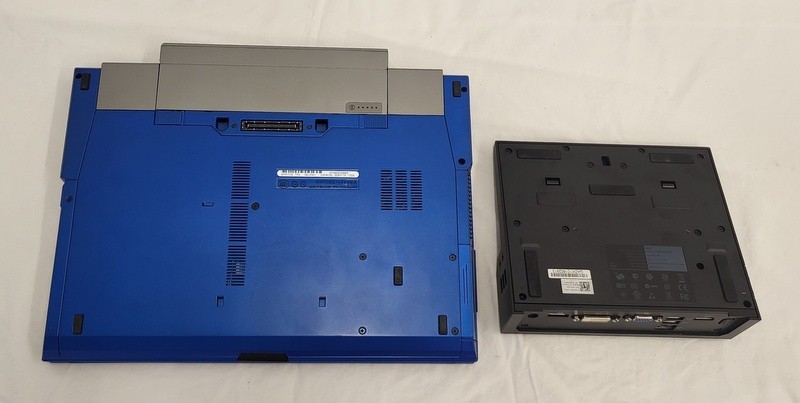 Dell Latitude E6500 Core 2 Duo P8400 8GB 120GB SSD Win10 Pro w/ Dock Blue
