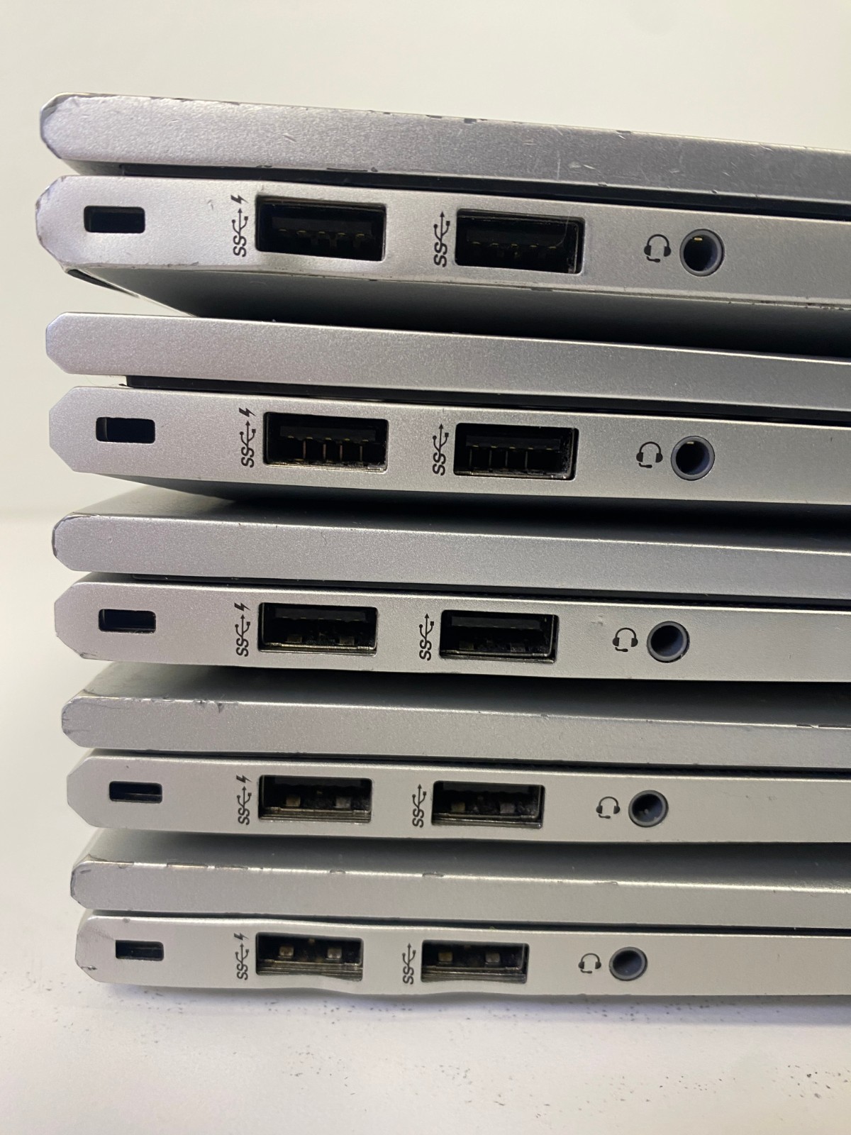 Lot of 5) HP EliteBook X360 830 G7 i7-10810u @ 1.10 GHz 16GB RAM NO SSD/OS/AC