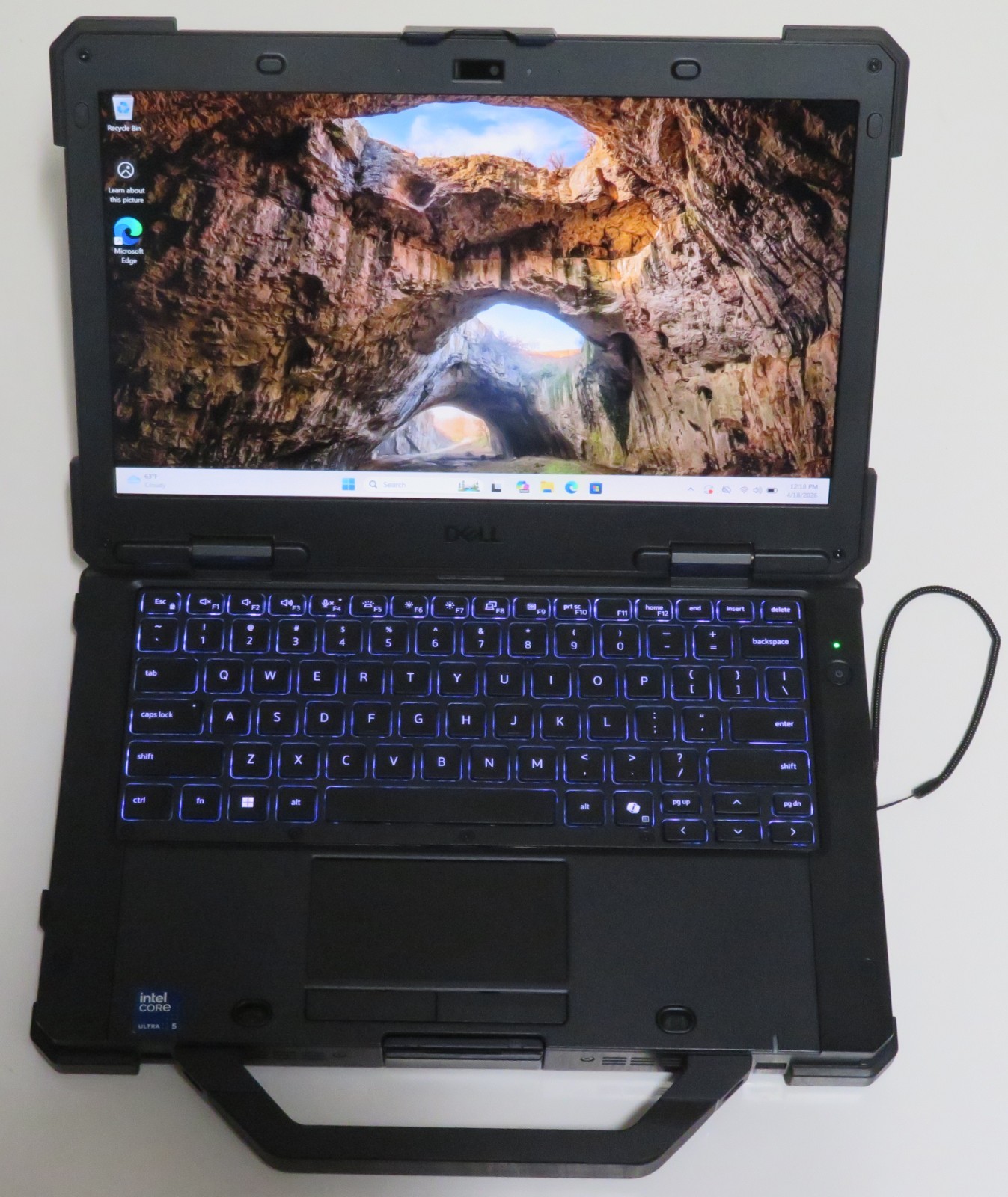 Dell Pro Fully Rugged 13 Laptop RA13250 13″FHD Touch Ultra 5 135U 16GB 256GB SSD