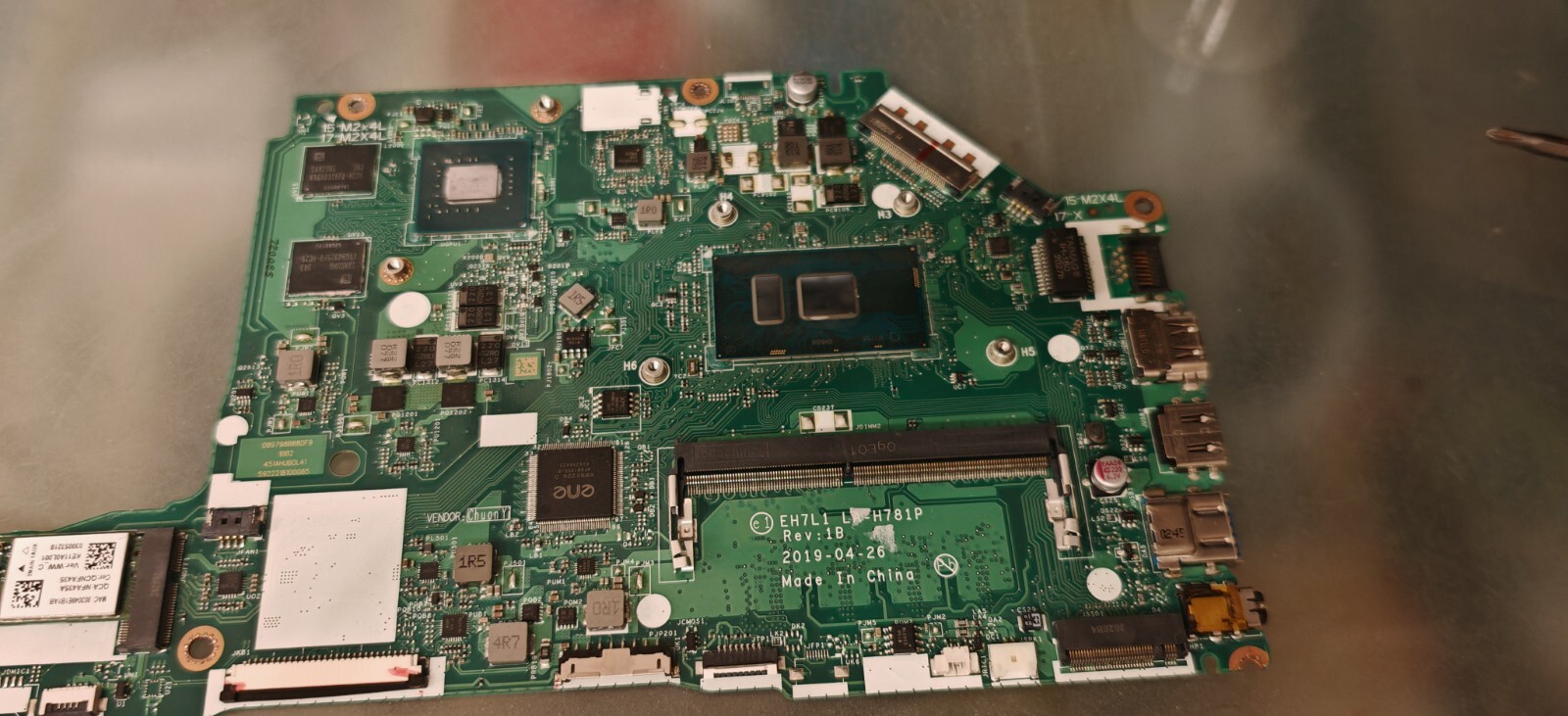 ACER A317-51 EX215-51 LA-H781P I5-6300U HD 520 4GB GEFORCE MX130 MOTHERBOARD #