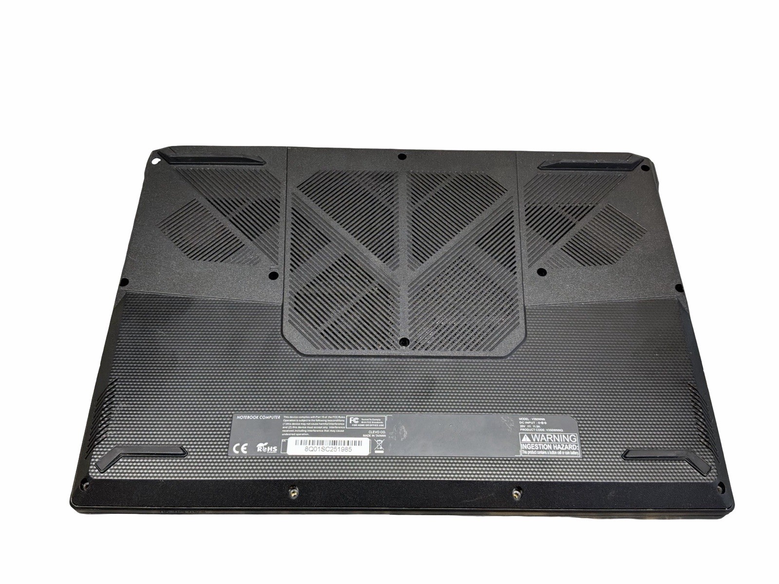 Meta PCs Gaming Laptop V350WNNQ | Clevo | For Parts / Repair | No Power